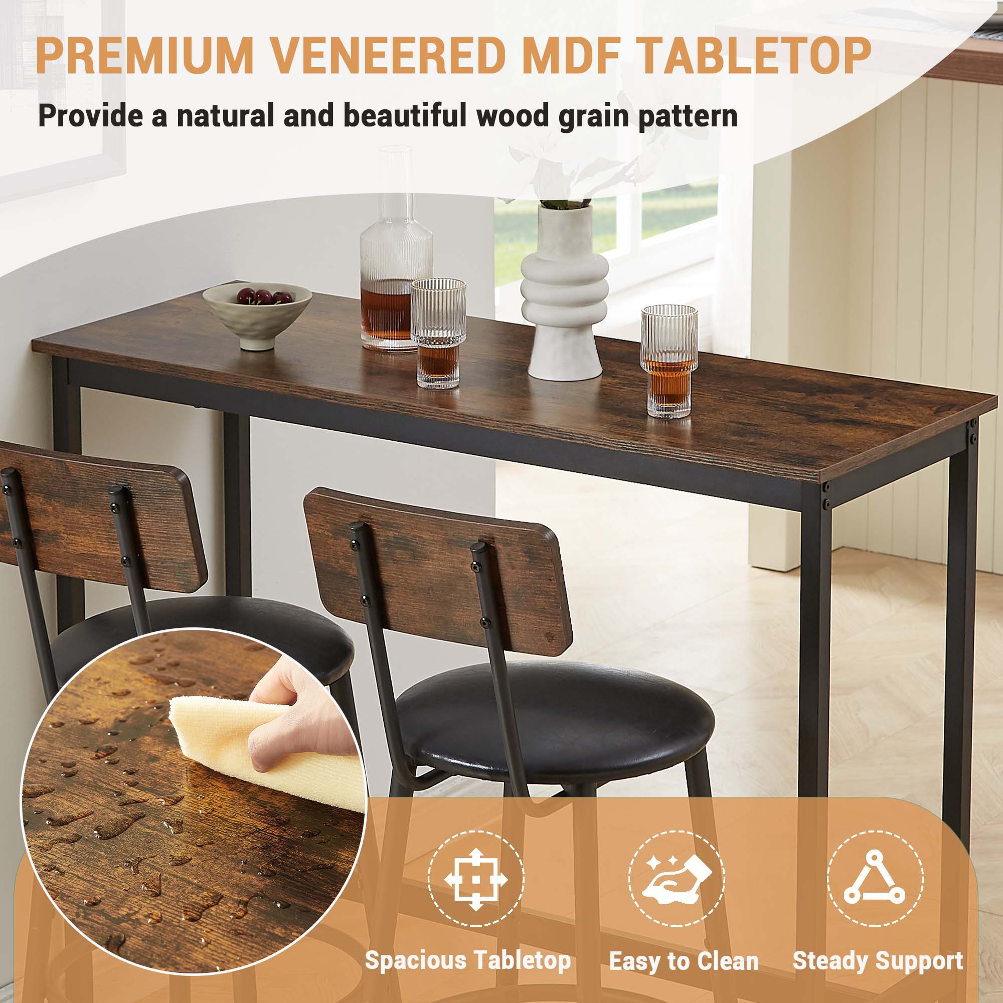 Fun Orange FUN25DS05 Dining-Sets - View #2