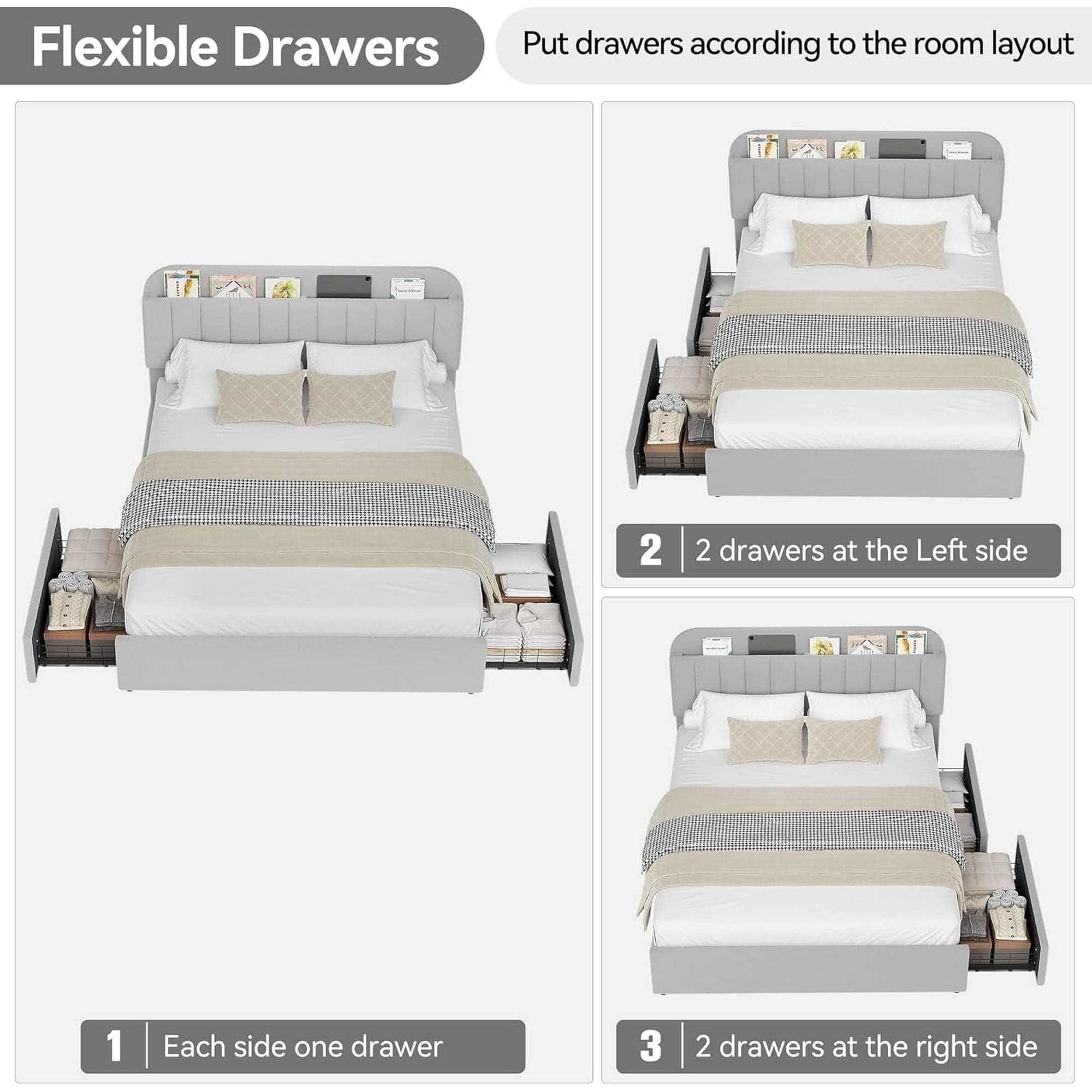 Qeetex LHF-BED-PHO-34A3DWB7 beds - View #4