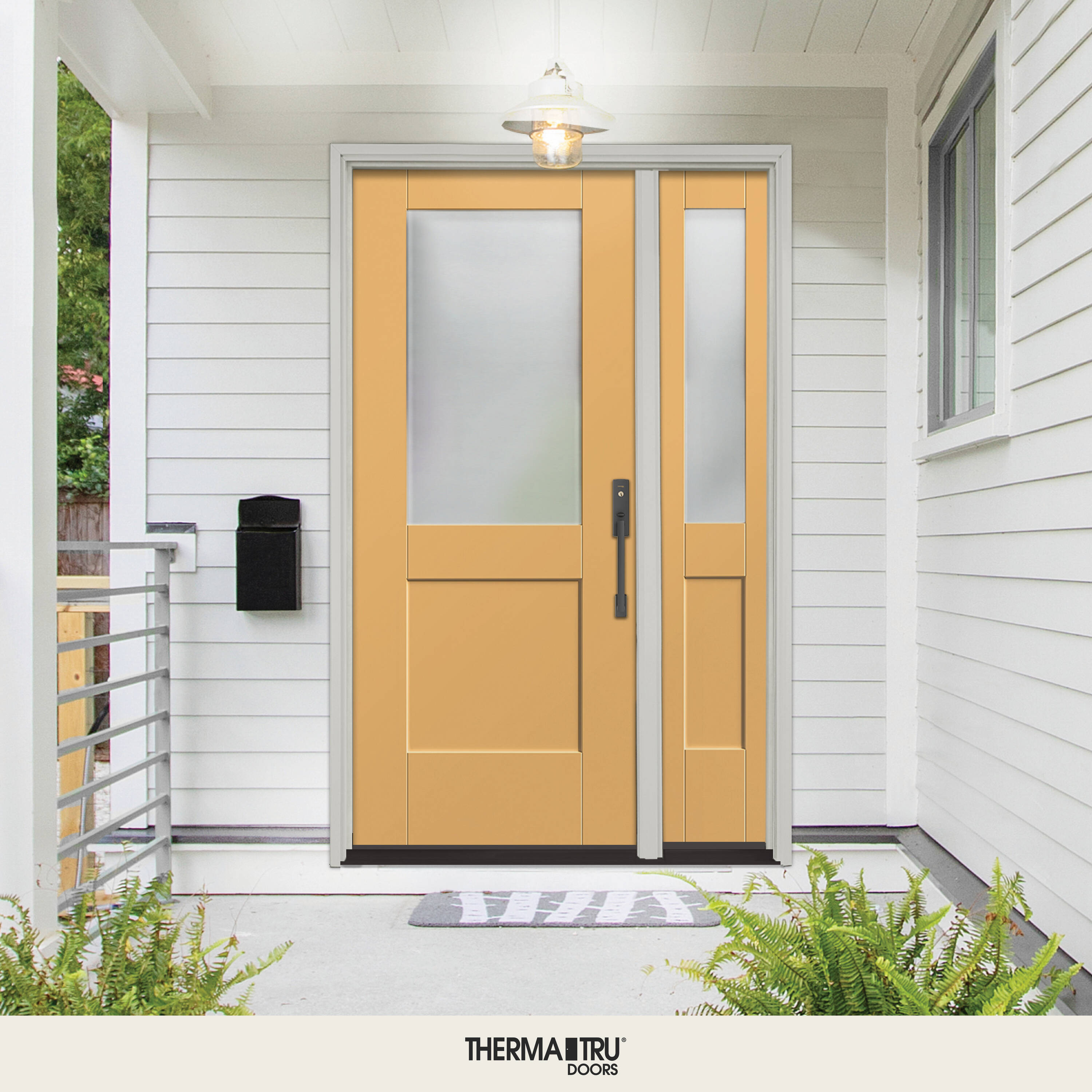 Therma Tru S3200XE-RIB4-12SL-GW Entry-Doors - View #2