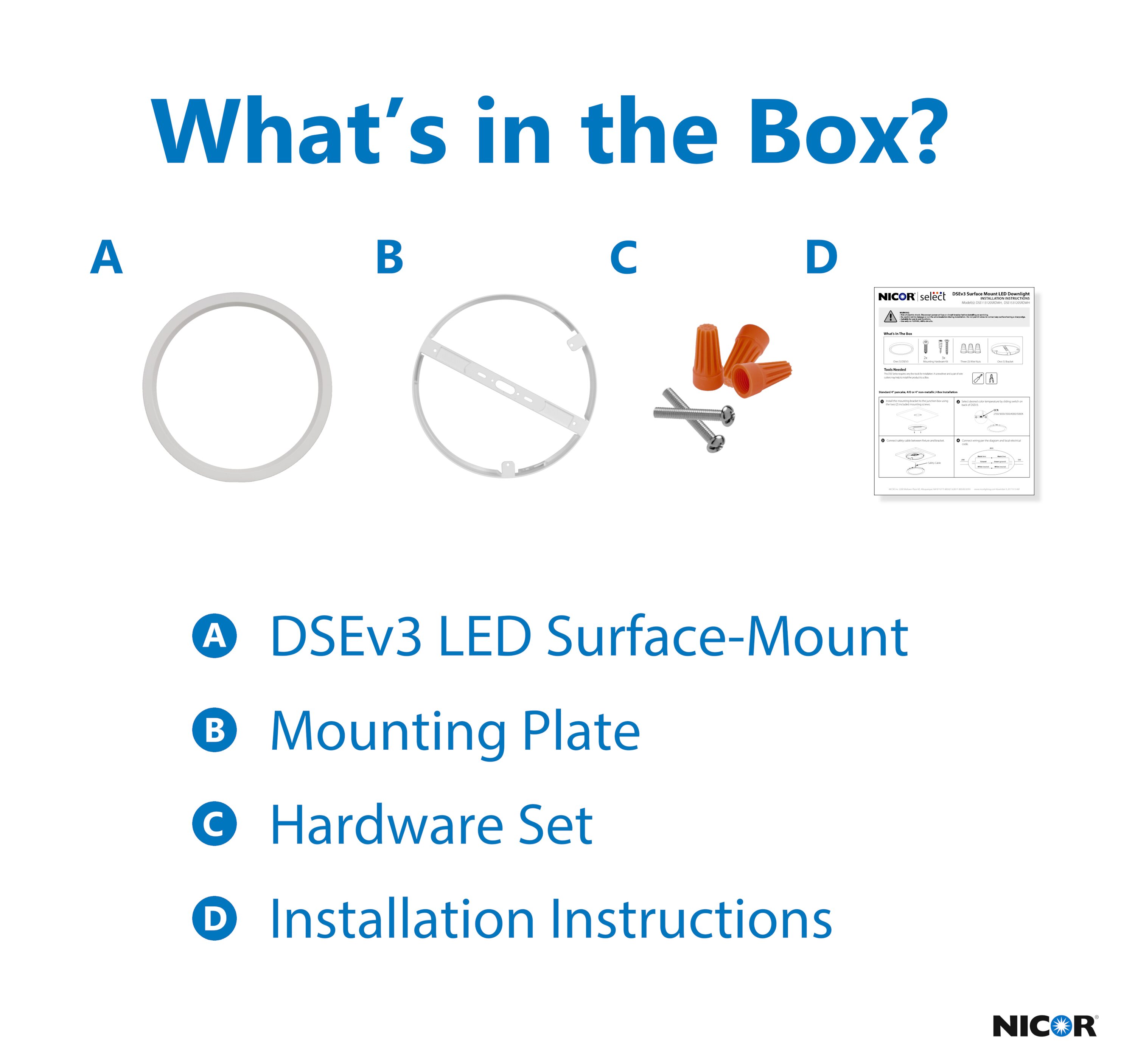 Nicor Lighting DSE113120SRDWH flushmounts - View #6
