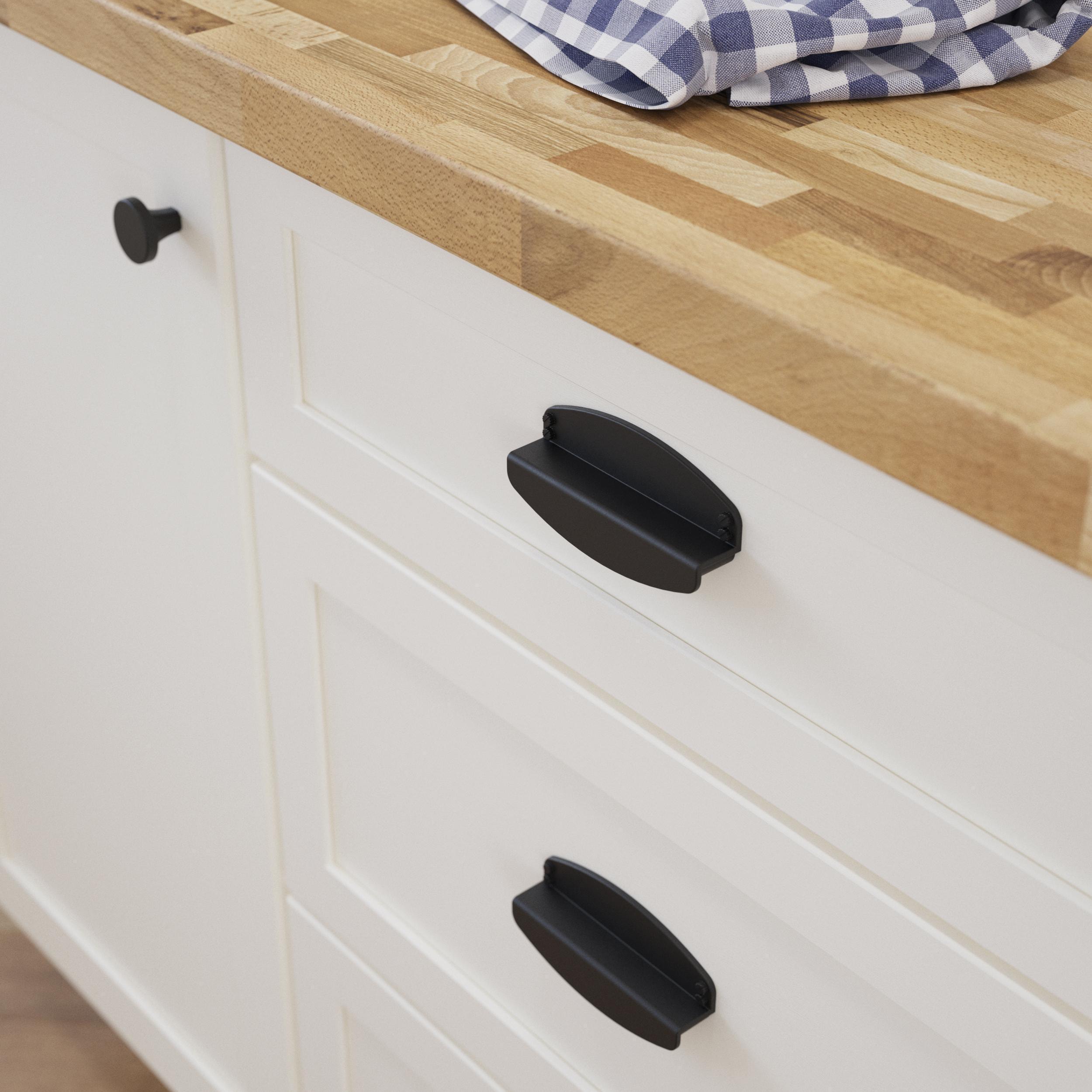 Military Cup Pulls  Kitchen Cabinet Pull Handles