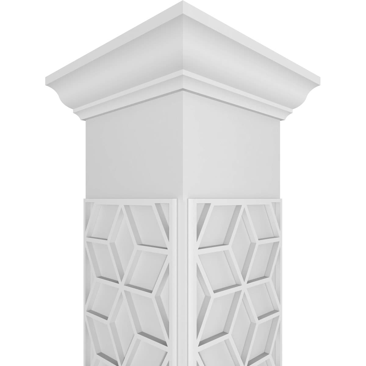 Ekena Millwork CC1208ENPBLCRCR Column-Wraps - View #4