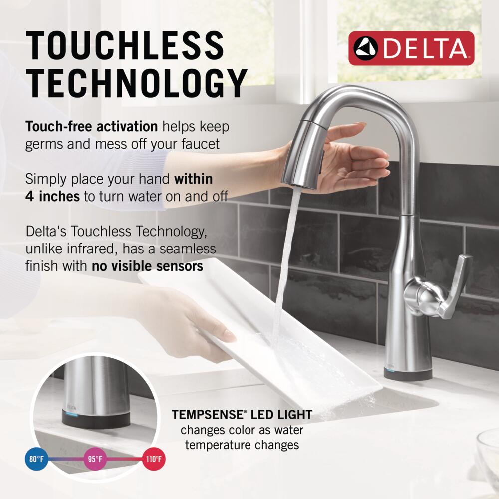 Delta 9976TL-AR-PR-DST Kitchen-Faucets - View #2