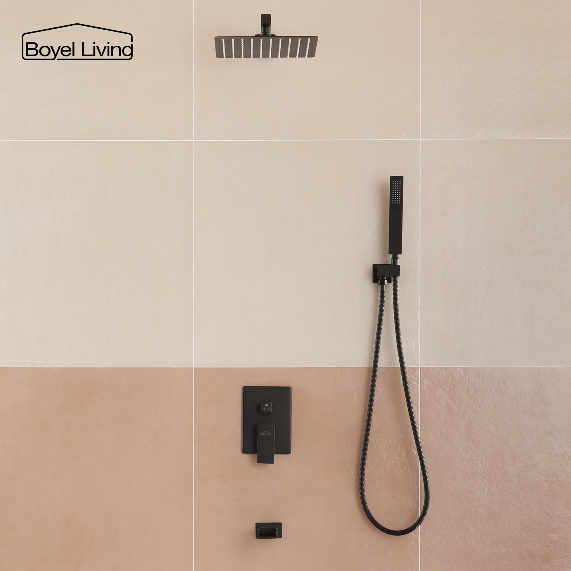Clihome MS-A3807-10MB Showerhead-Bar-Panels - View #3
