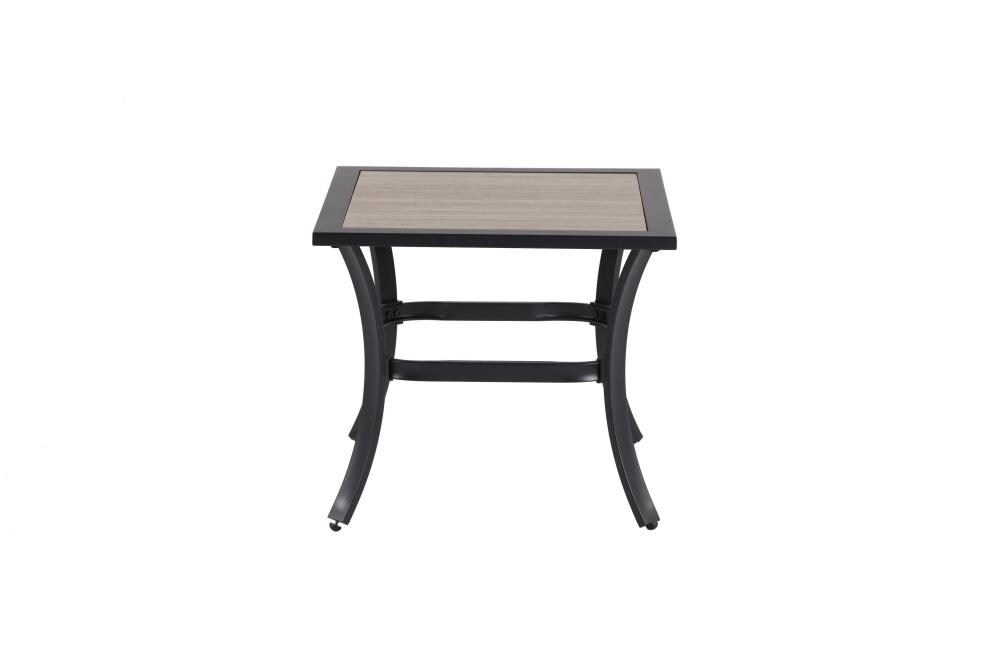 Style Selections Elliot Creek Square Outdoor End Table 20.86in W x 20.