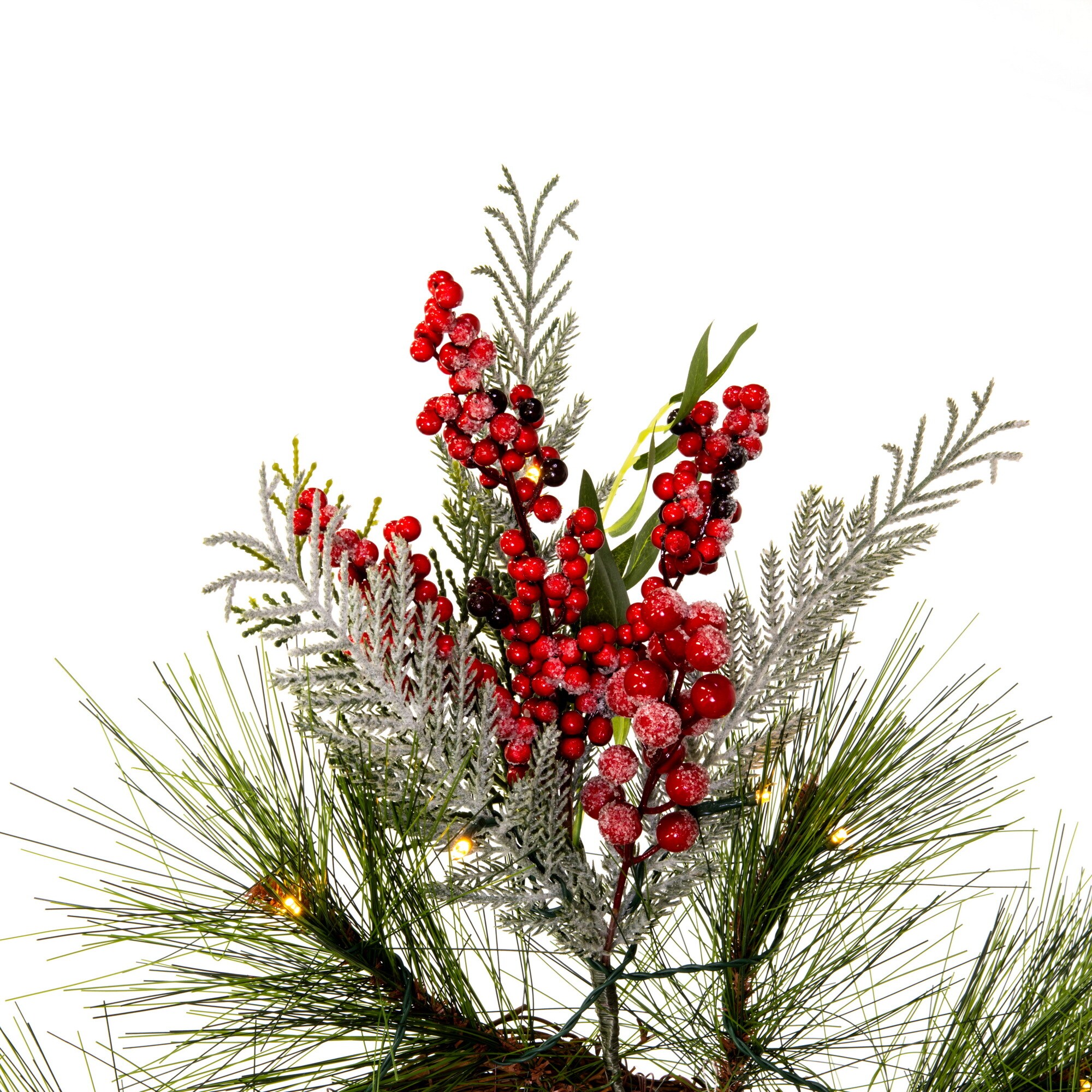 Vickerman G213025BOLED Artificial-Christmas-Wreaths - View #5