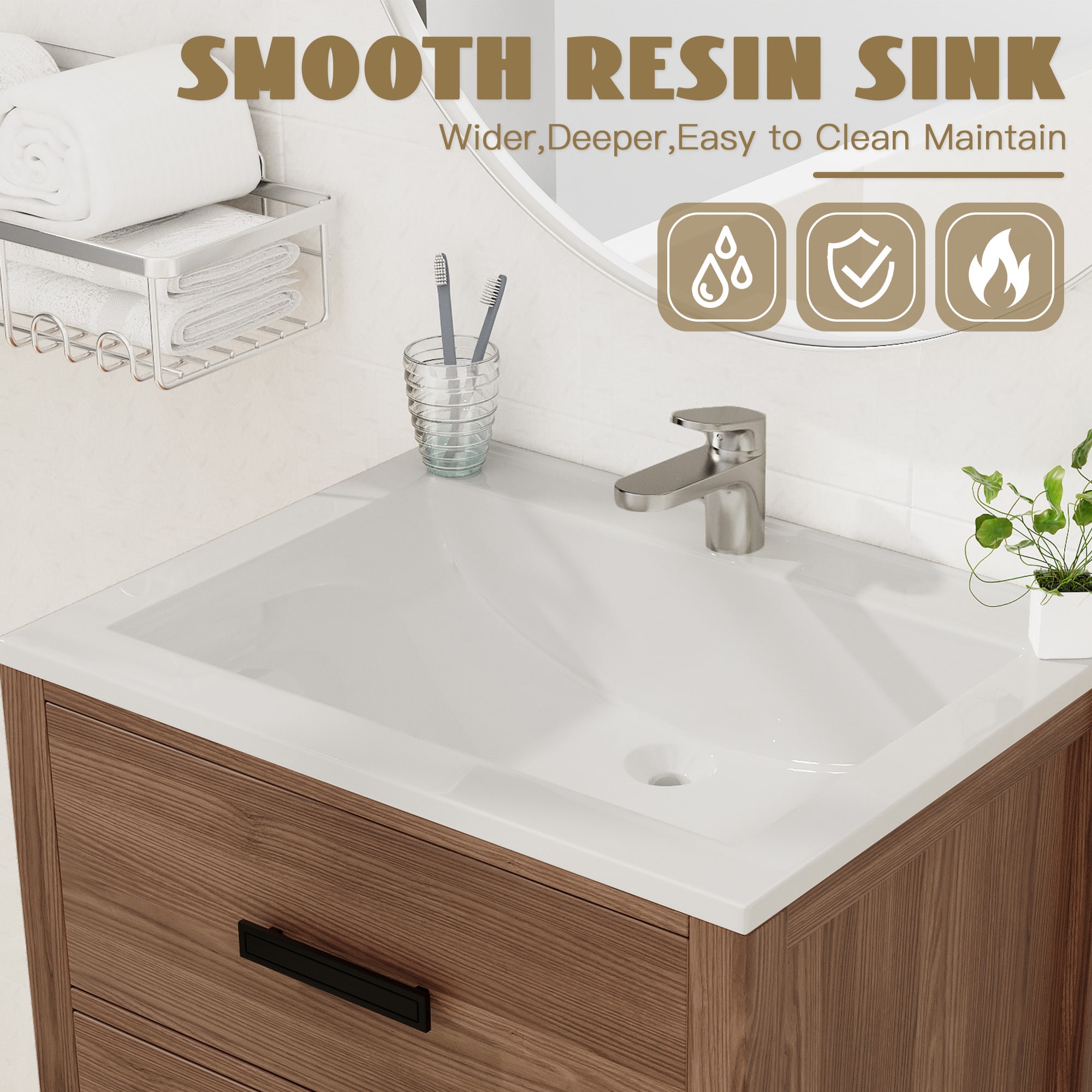 JEAREY PJCY-4P-BZ Bath-Vanity-Combo - View #5