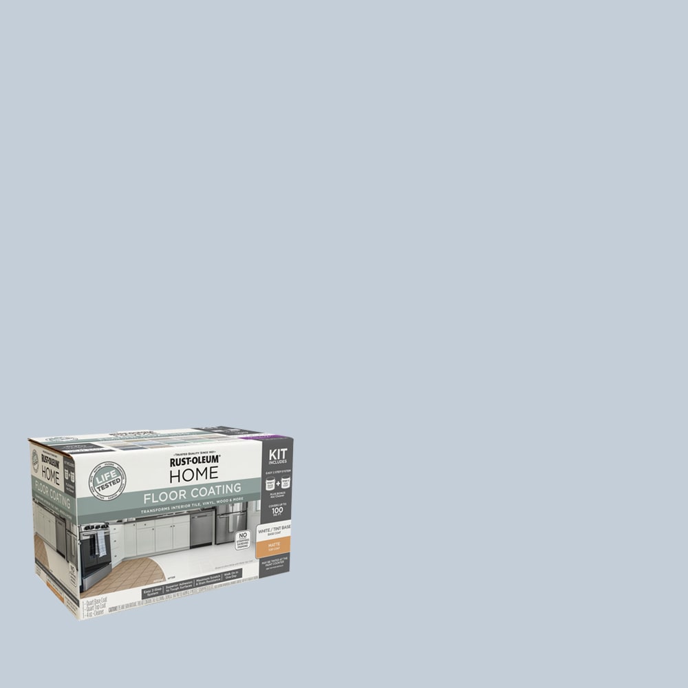 Rust-Oleum 363682T Home Floor Coating Icy Gray Matte Interior Porch and Floor paint ( Kit )
