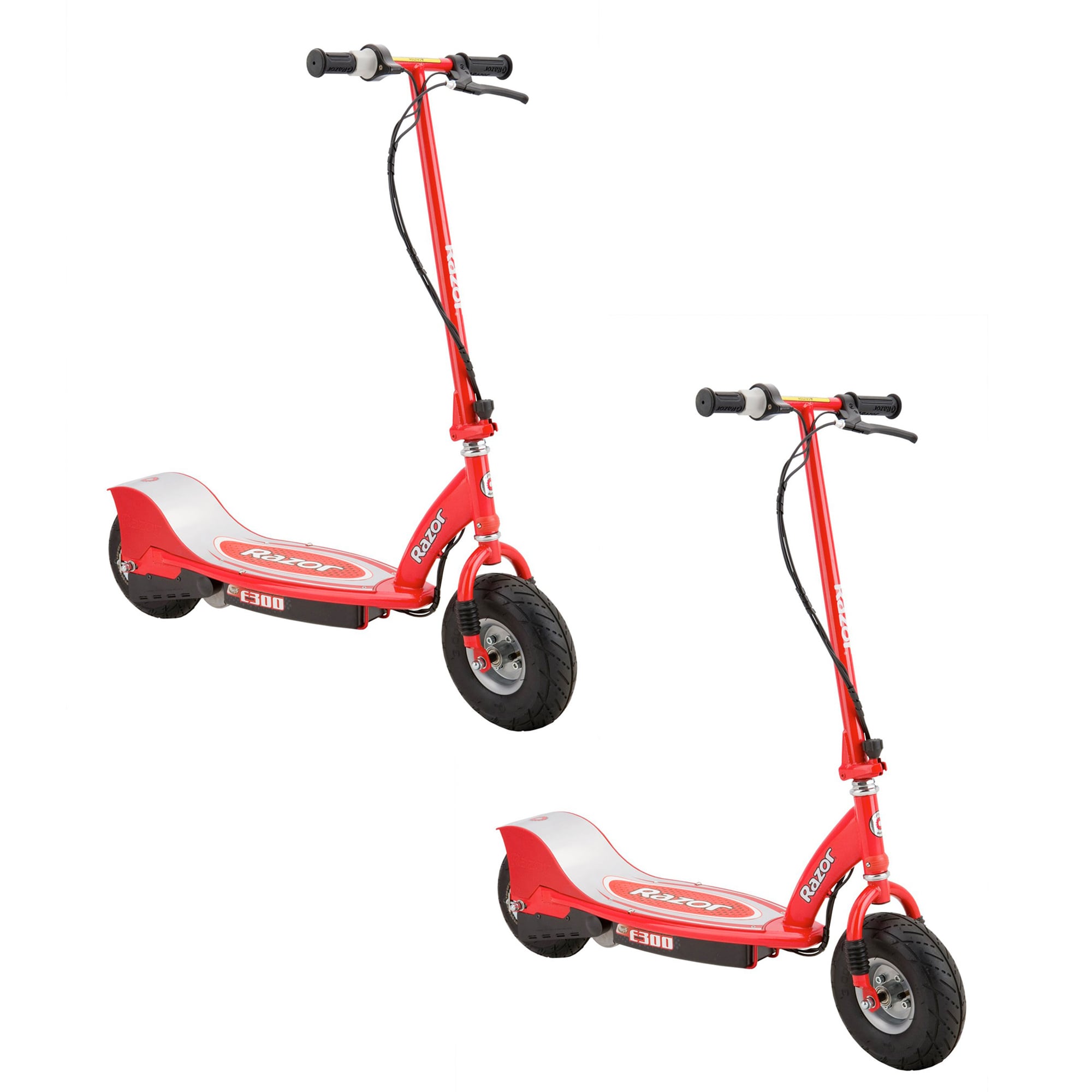 porcelæn Outlaw gen Razor E300 Adult Ride-on 24v High-torque Electric Powered Scooter, Red (2  Pack) in the Scooters department at Lowes.com