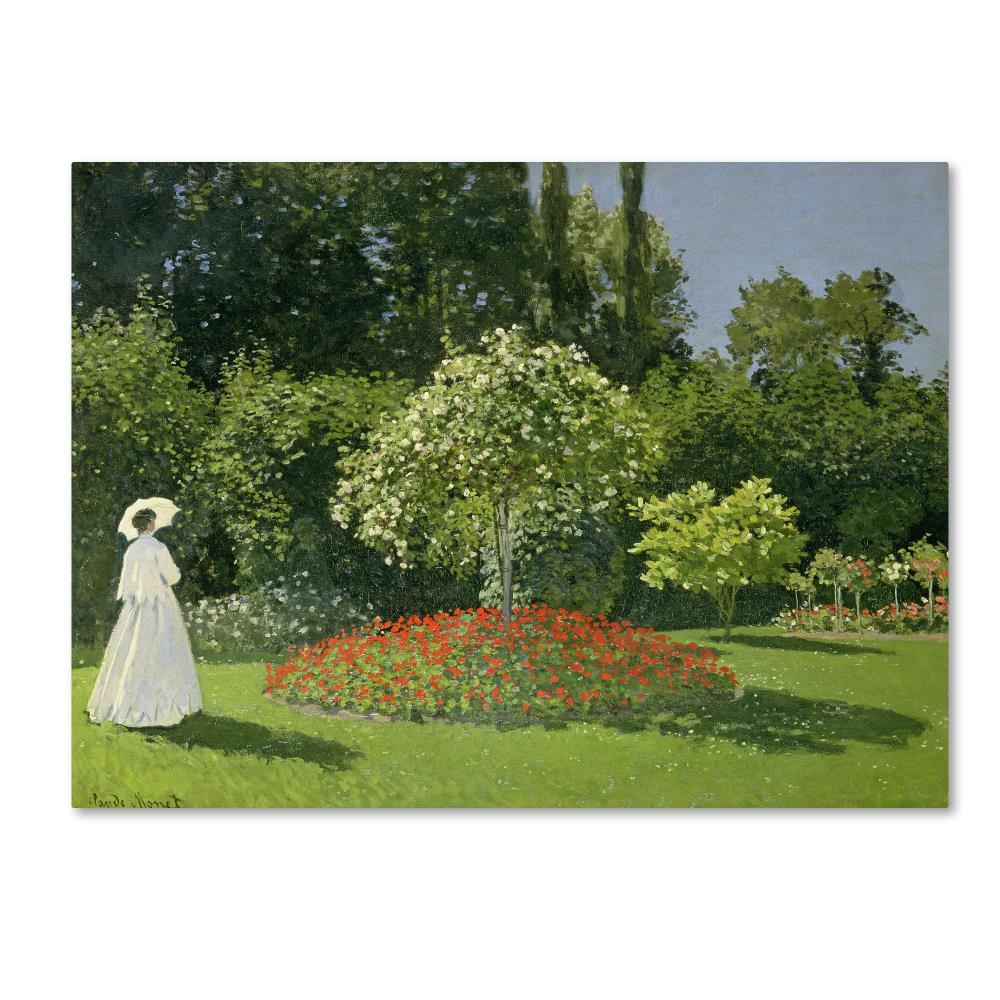 Trademark Fine Art BL01175-C2632GG Framed 26-Inches H x 32-Inches W Landscape Canvas Print