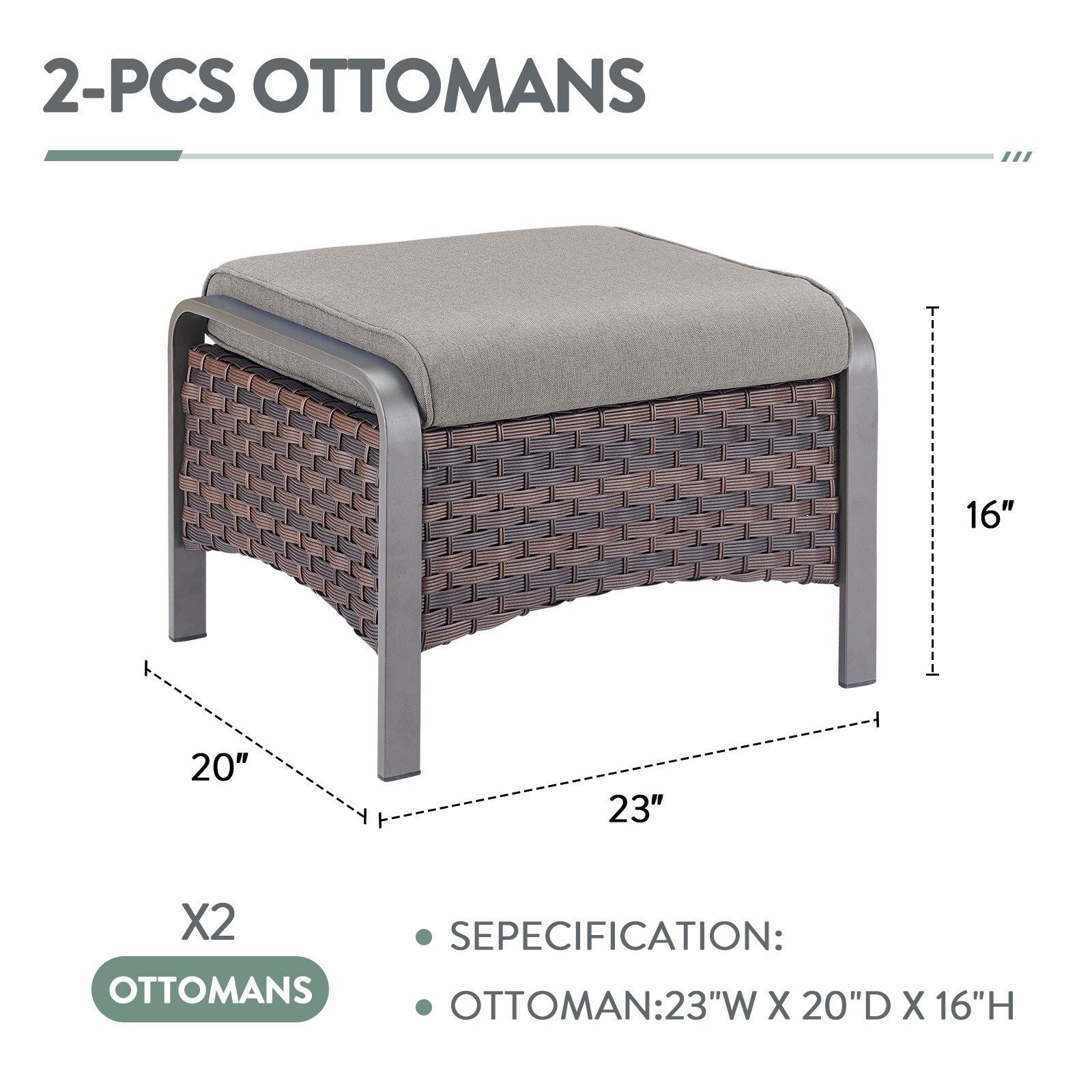 Jeehope PATZB40-3 Stools-Ottomans - View #8