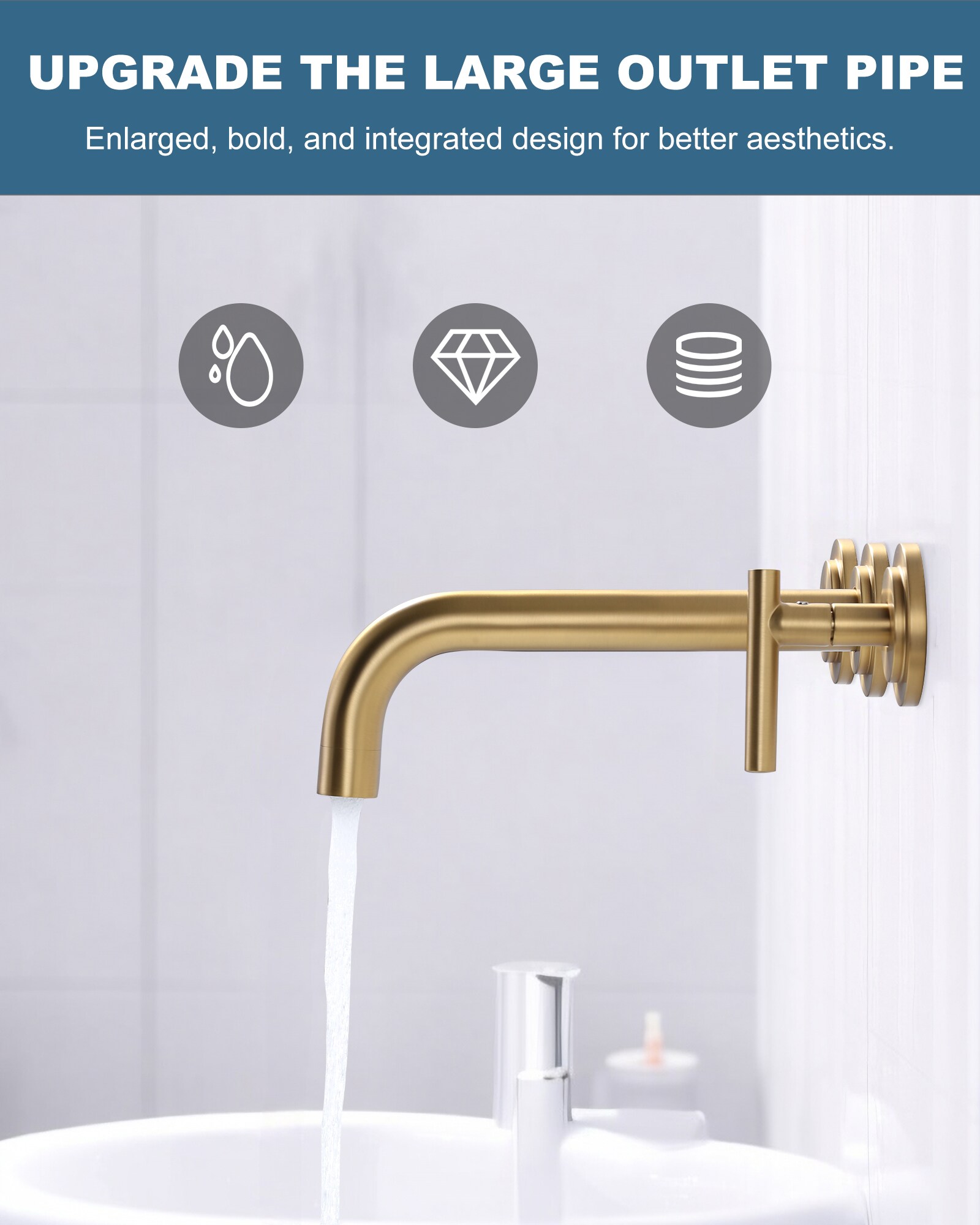 WOWOW 2326800G Lavatory-Faucets - View #3