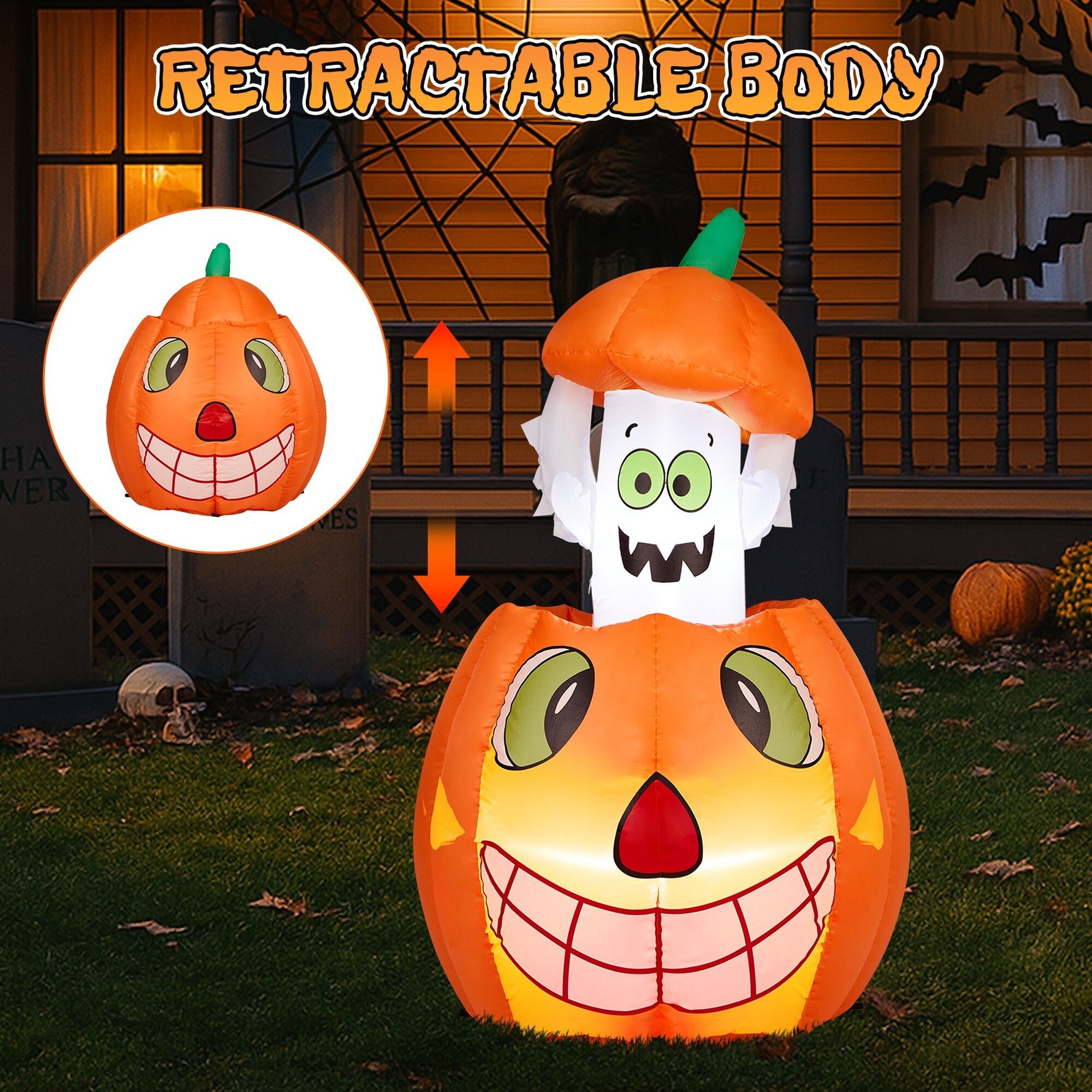 Wudkey L4-KM4H3X Table-Halloween-Decor - View #4