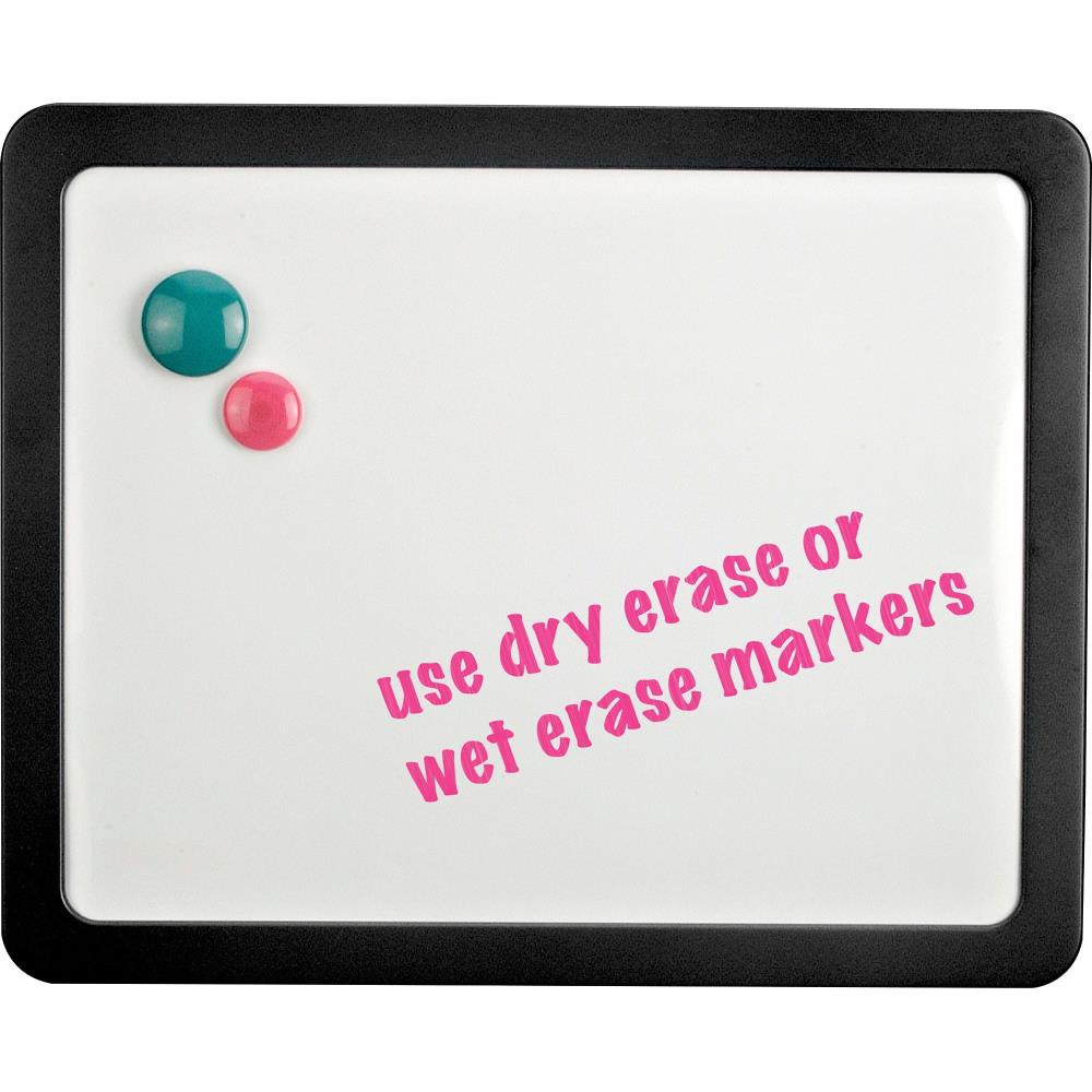 Black Mobile Black Glass Magnetic Dry Erase Board : ART-LIFT-74-MMGWB-BLK