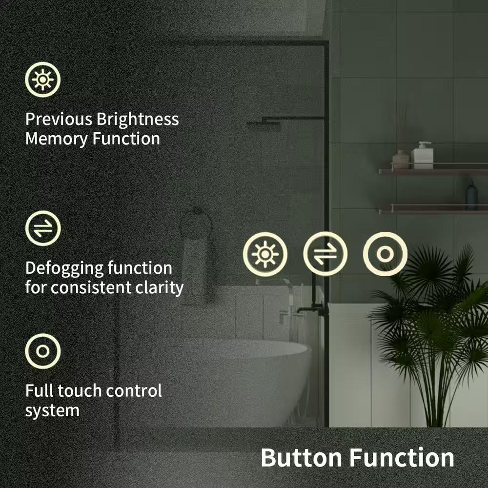 Bayfeve BFKF-6036C4-MIR Framed-Bath-Mirrors - View #12