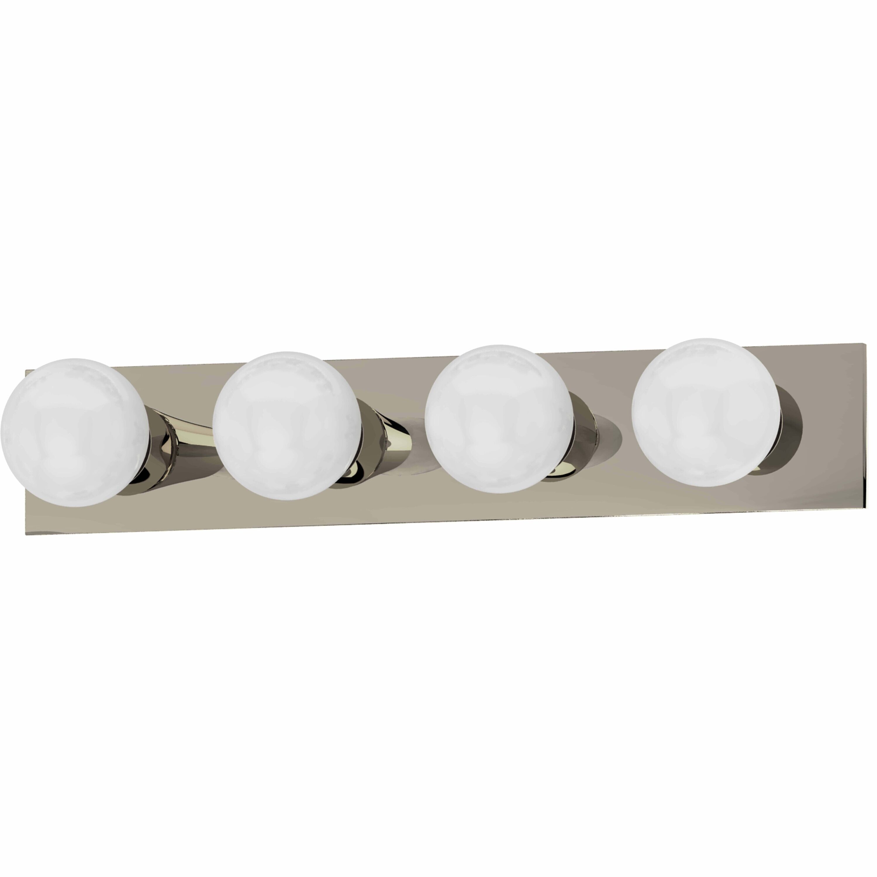 Brushed Nickel 24" Modern Bathroom Vanity Light