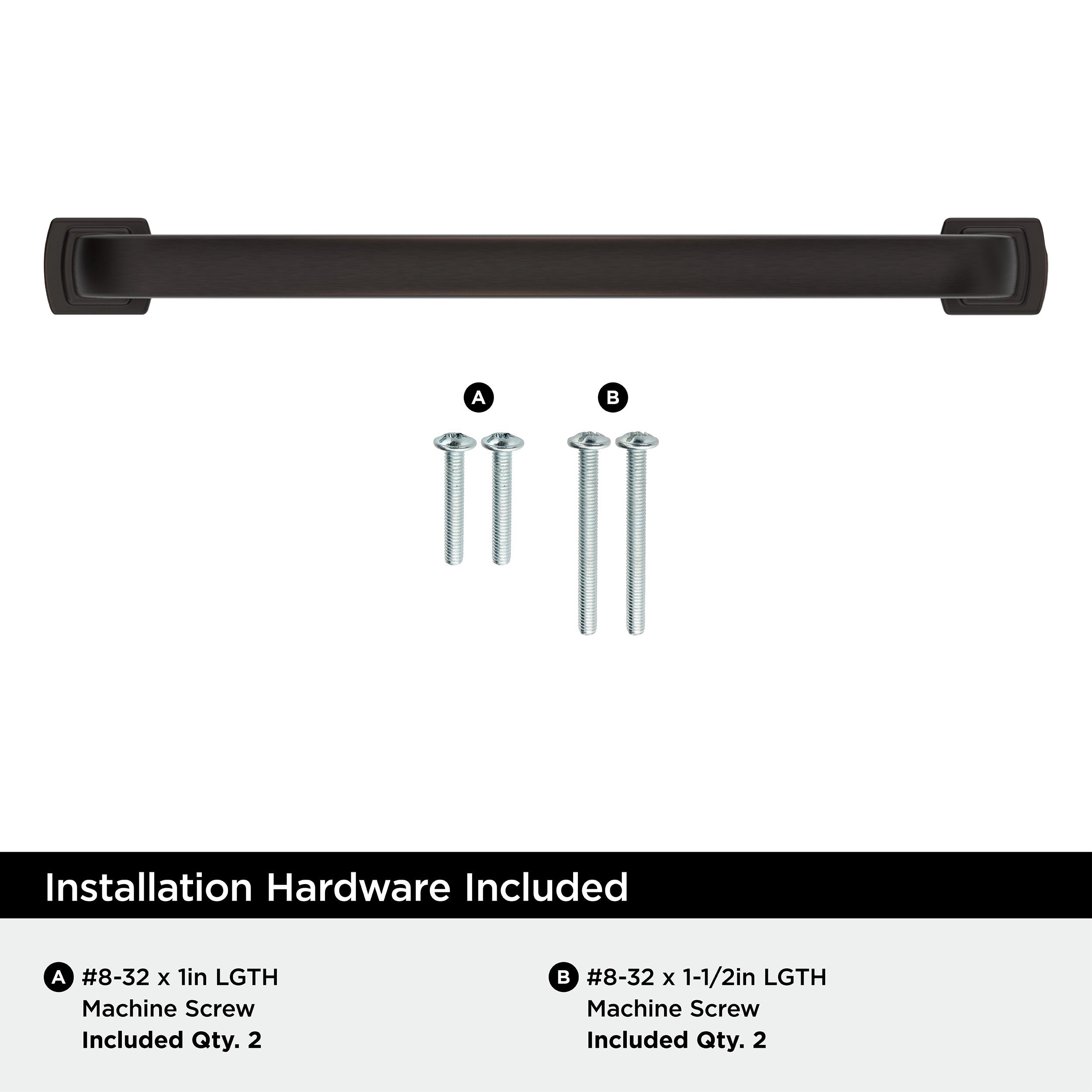Oil-Rubbed Bronze 6-5/16" Modern Cabinet Pull