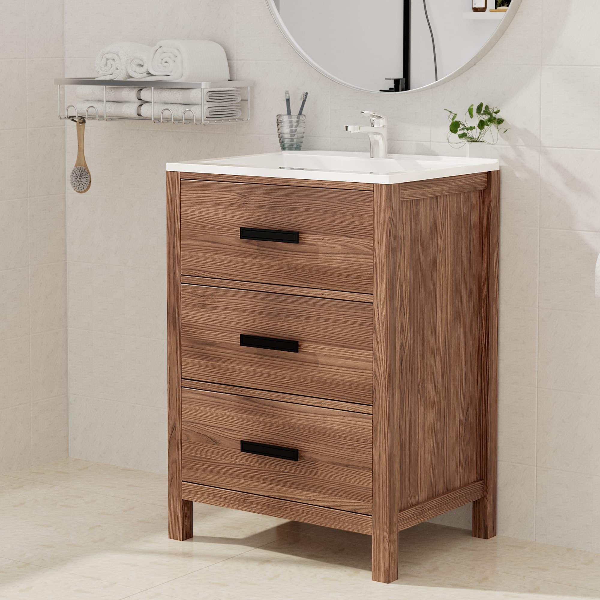 JEAREY PJCY-4P-BZ Bath-Vanity-Combo - View #3
