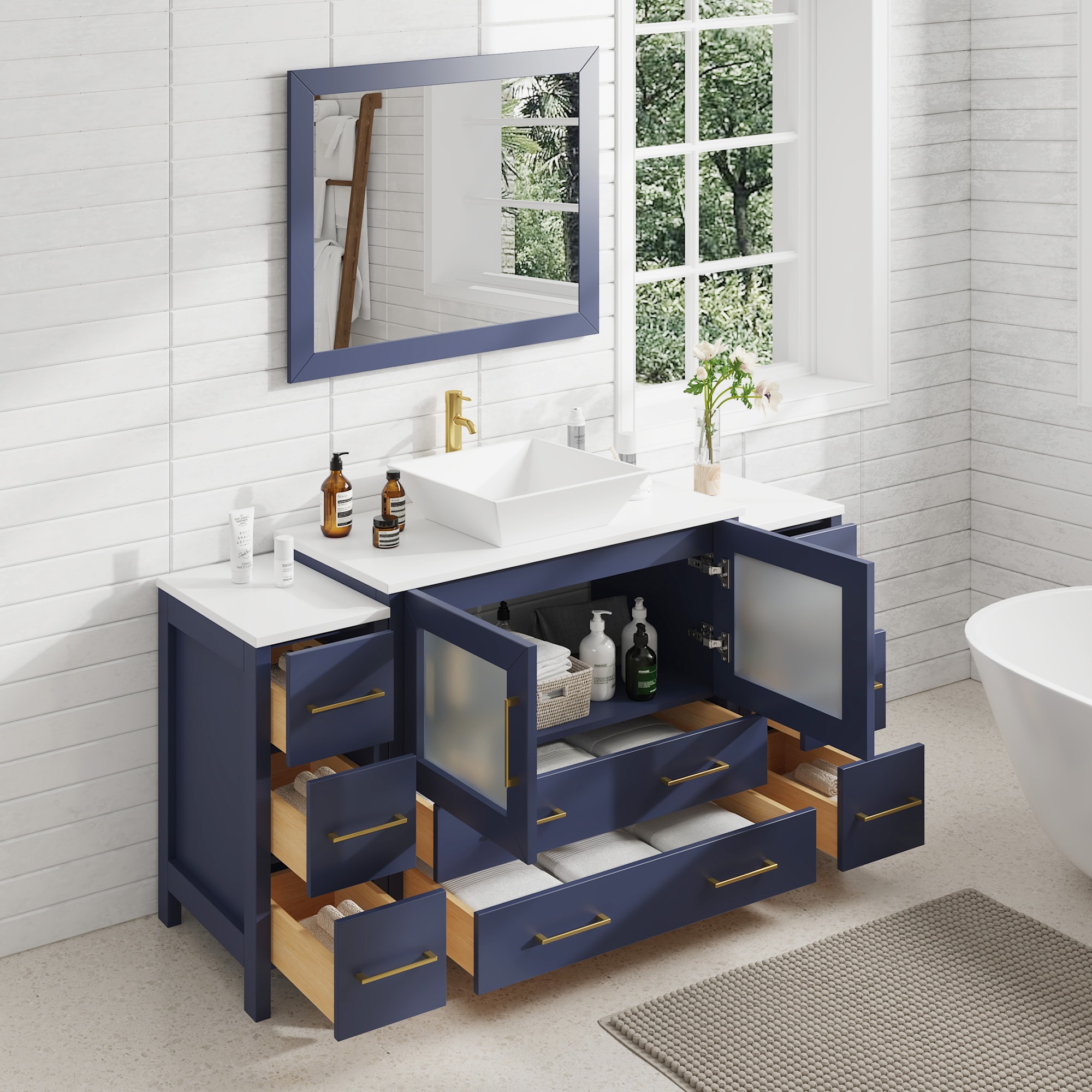 Vanity Art VA3136-60B Bath-Vanity-Combo - View #3