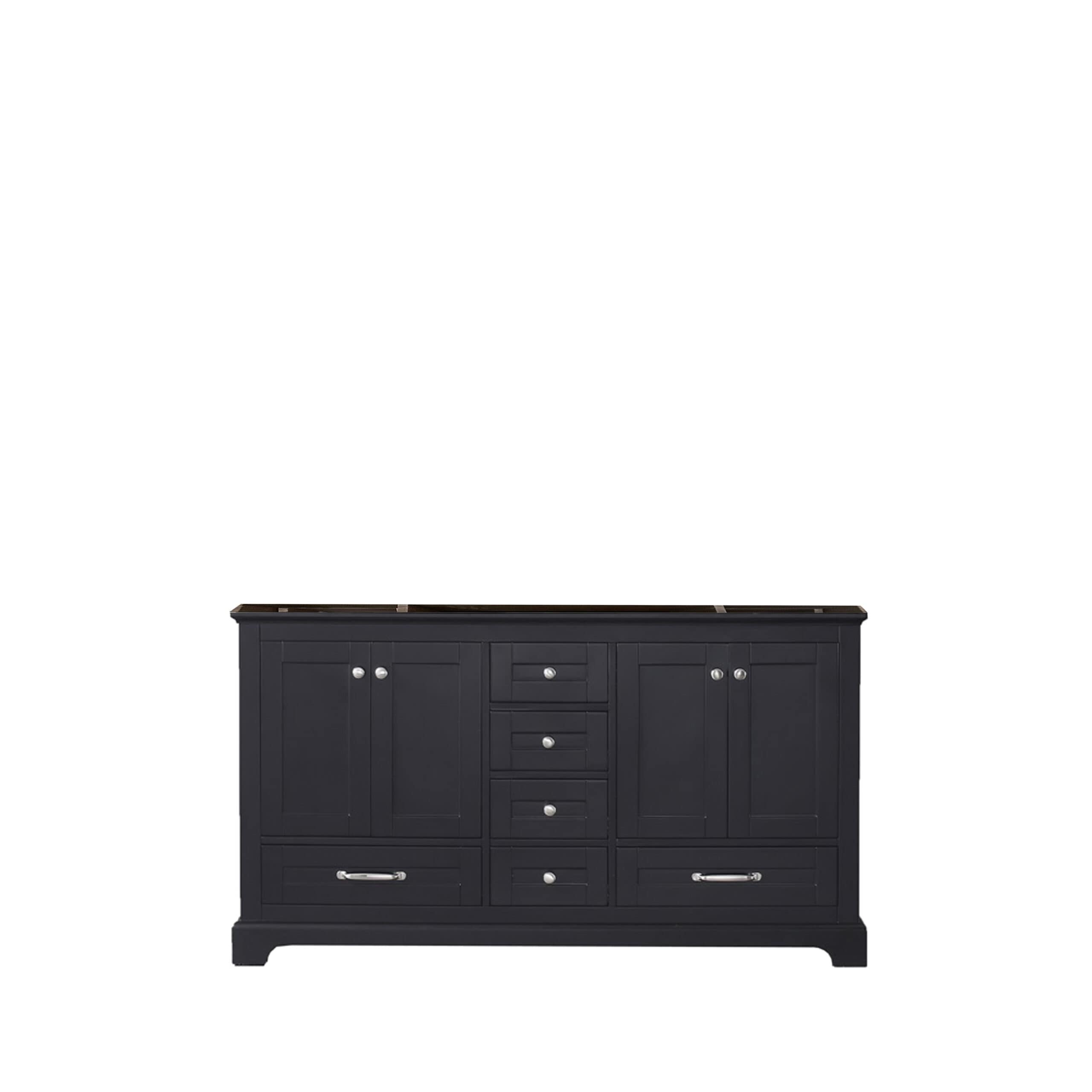 Dukes 60" Espresso Double Freestanding Bath Vanity