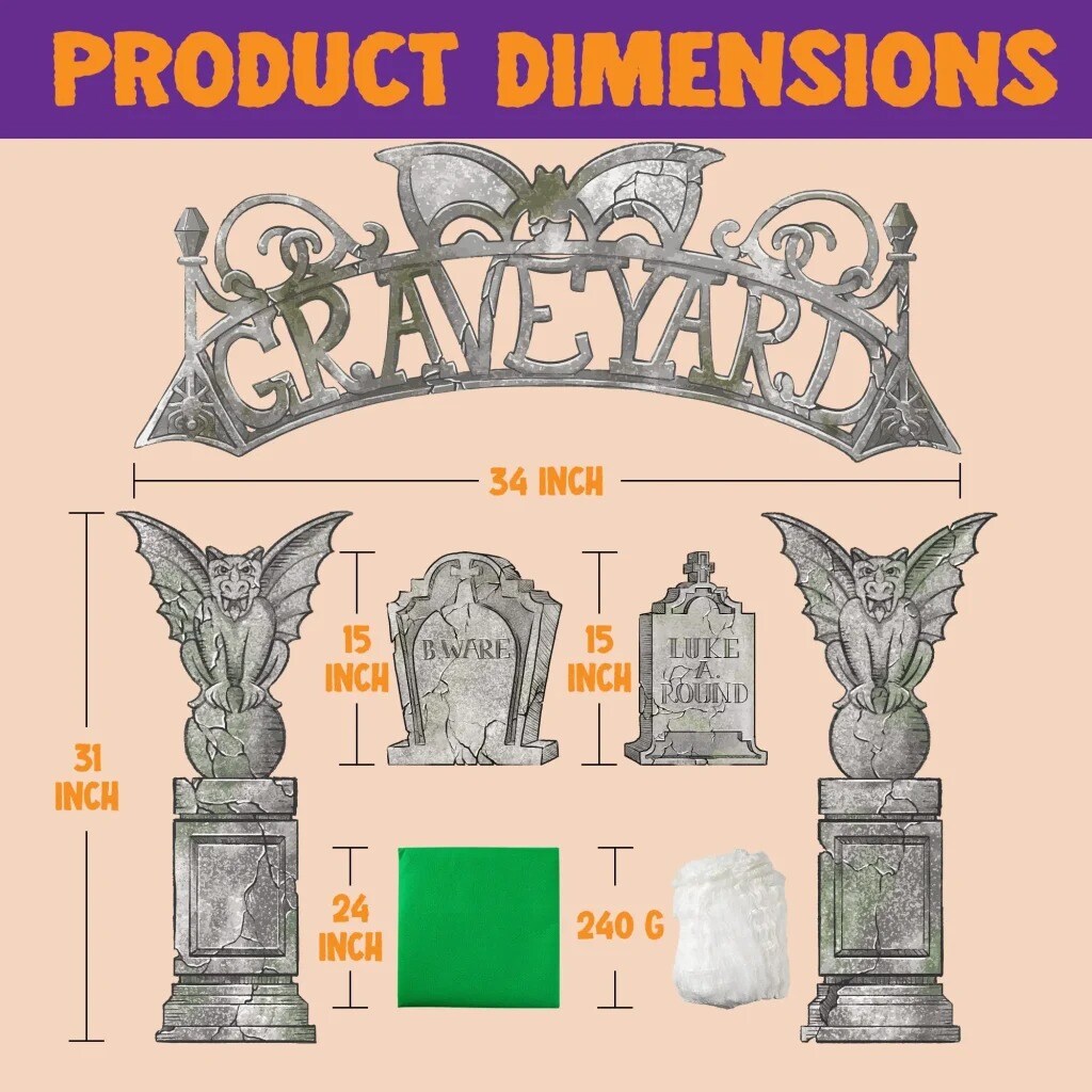 Joyfy 14894 Outdoor-Halloween-Decor - View #3