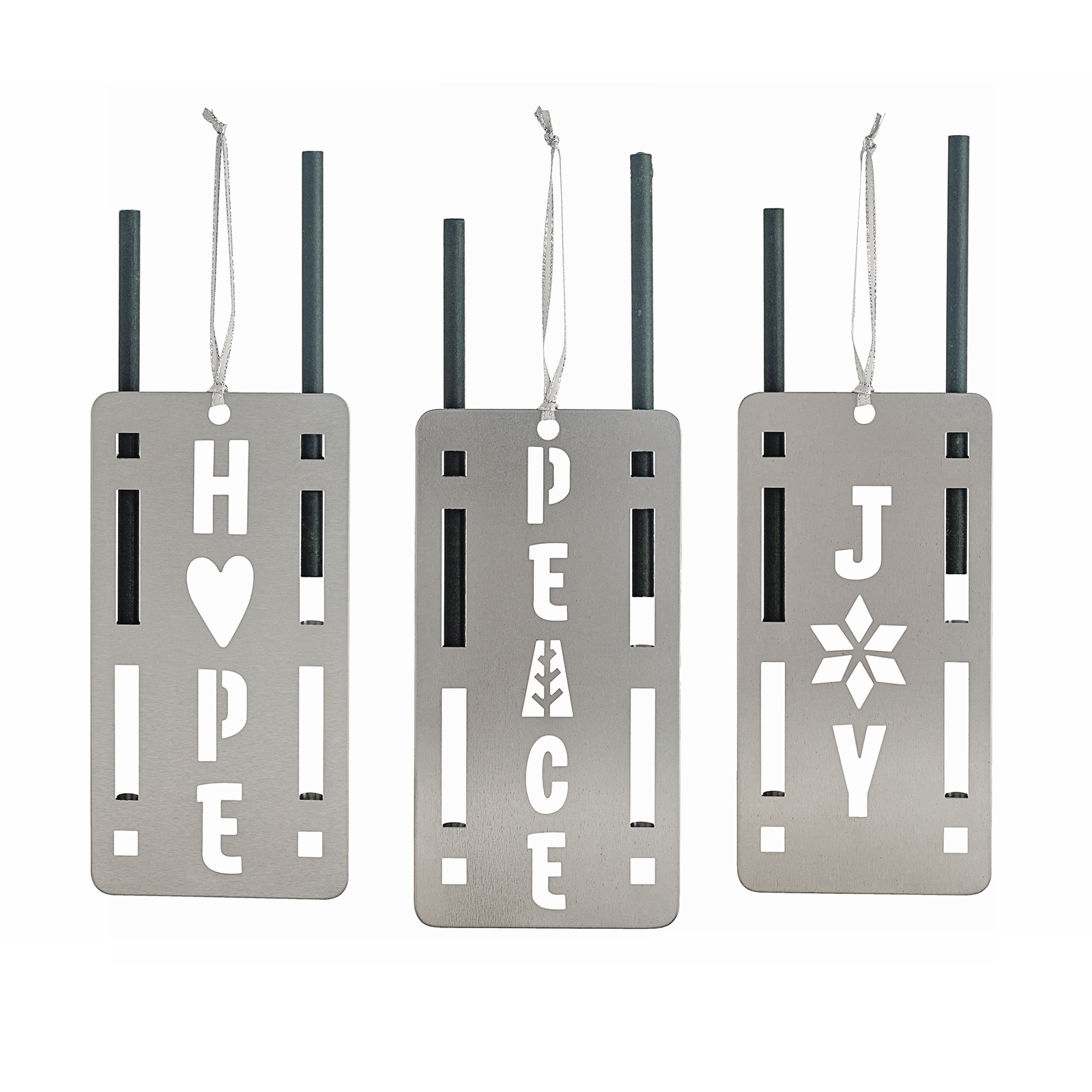 ScentSicles 6-Pack Silver Assorted Standard Indoor Ornament in the  Christmas Ornaments department at