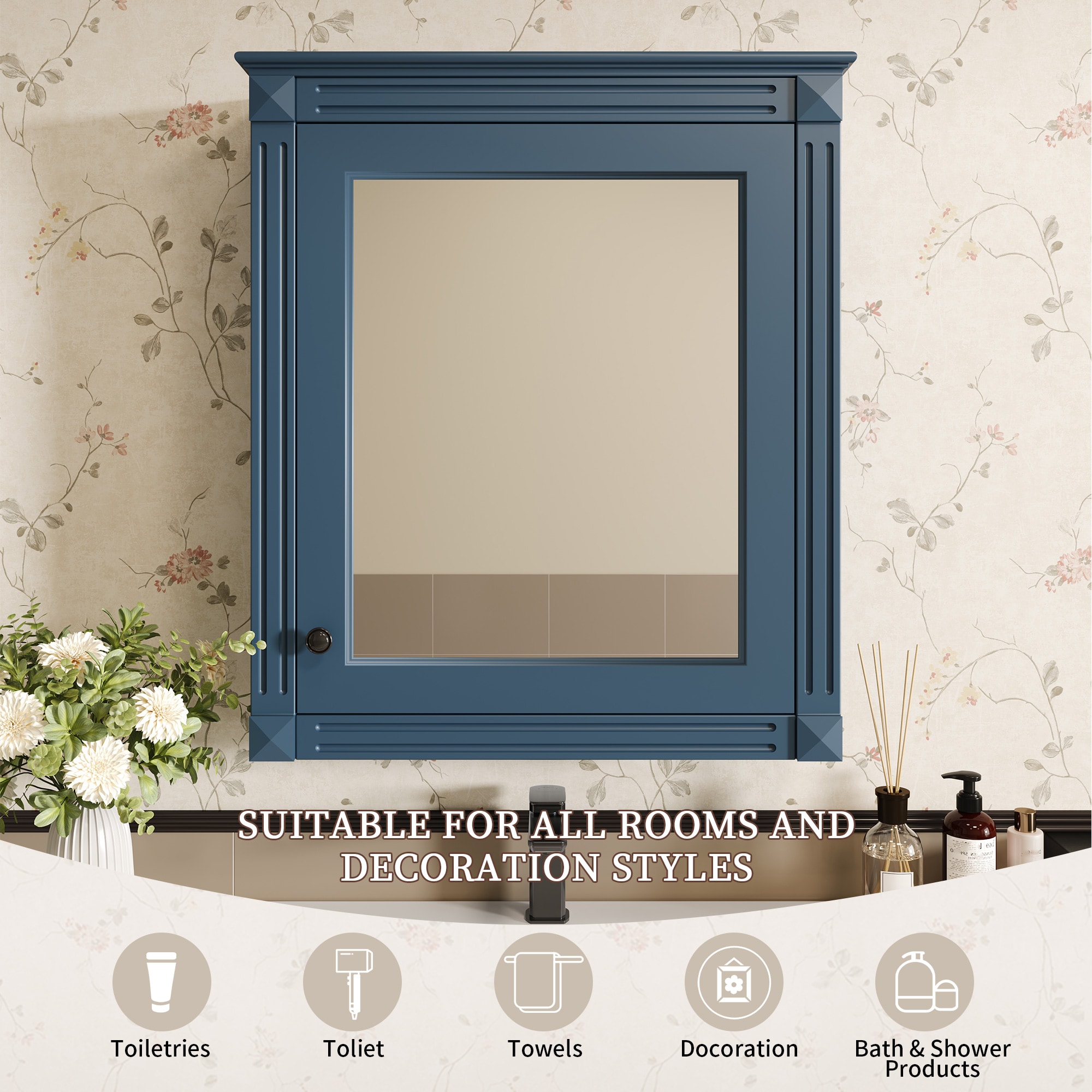 Forclover DASE-P195492C Bathroom-Medicine-Cabinets - View #12