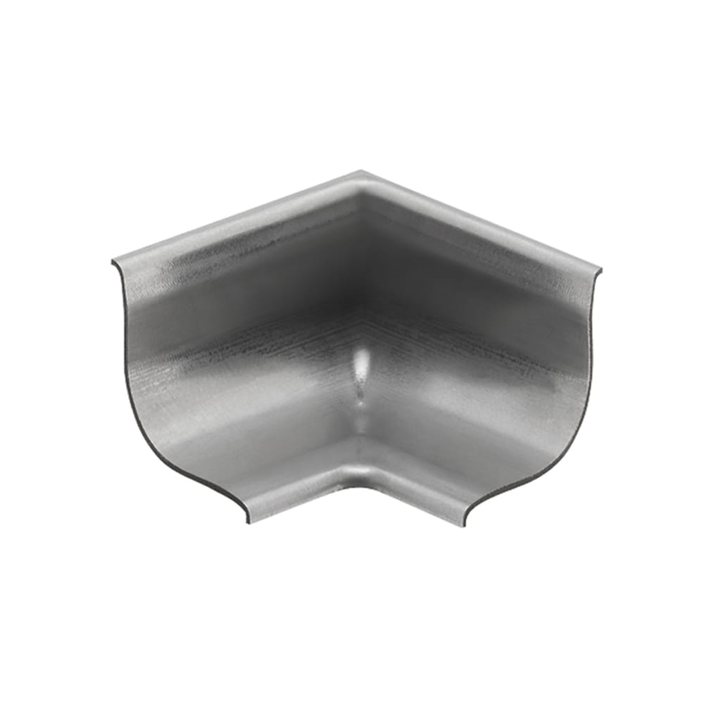 Schluter Systems I/2KHK15EB ECK-KHK 0.81-in W x 1.5-in L Brushed stainless steel Steel Inside corner Tile Edge Trim