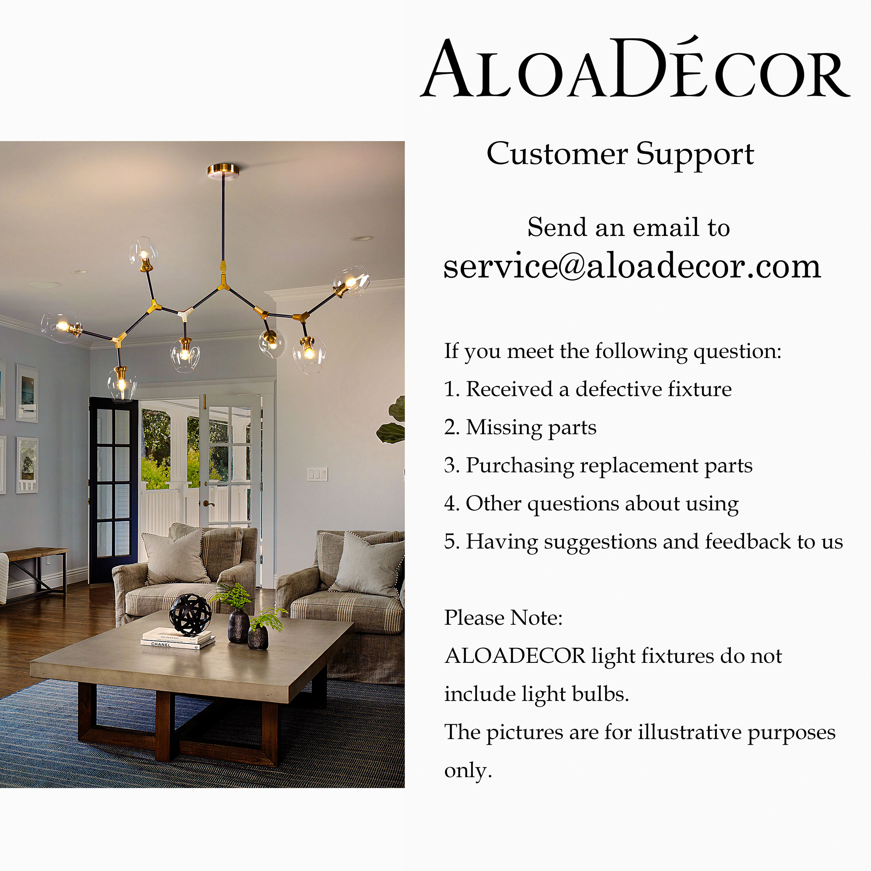 AloaDecor Lighting 7050D160 b090015 - View #6
