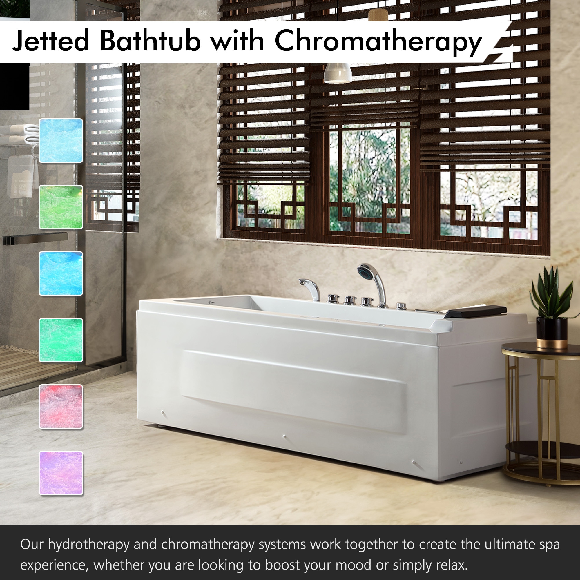 Empava EPV-67JT351LED bathtubs - View #4