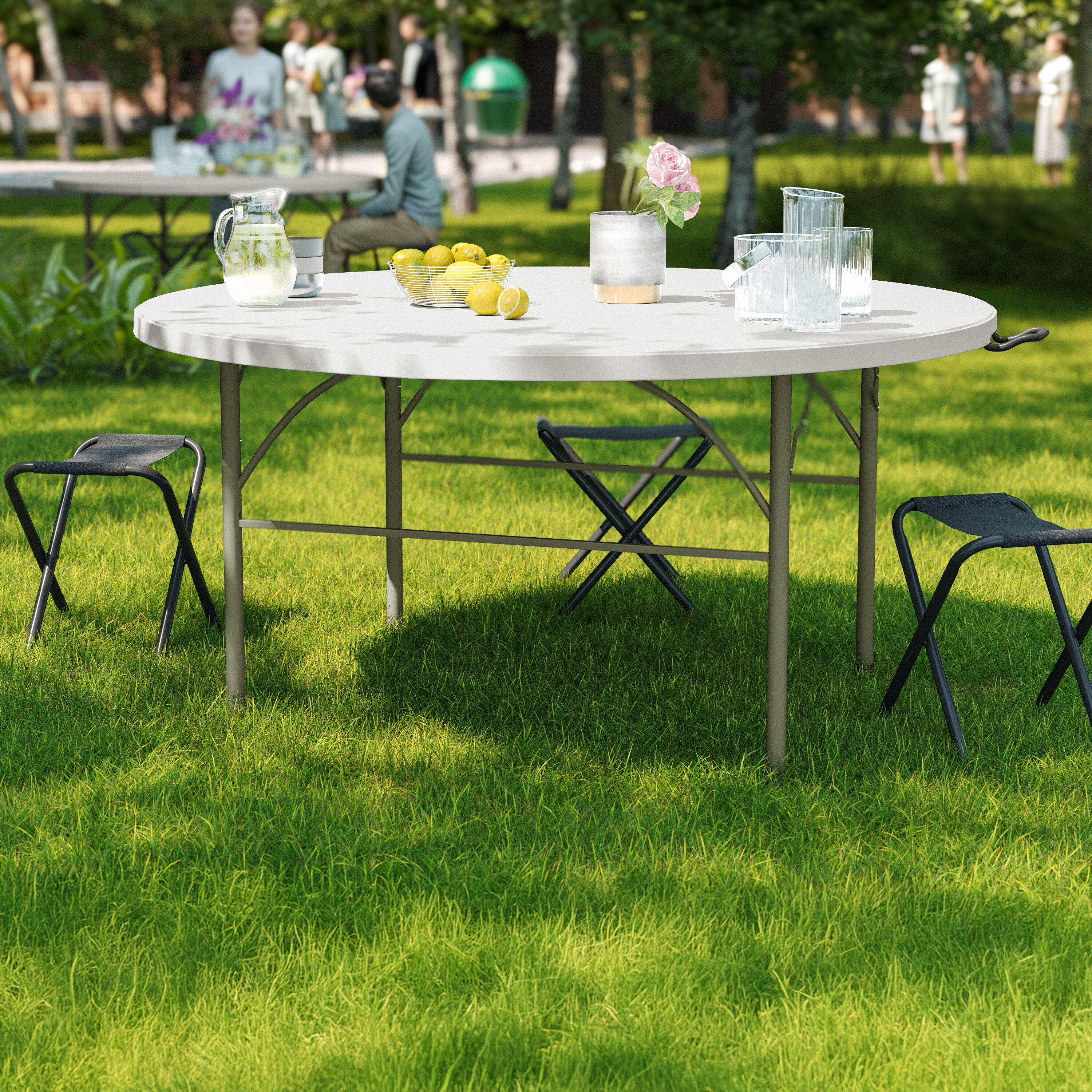 Emma + Oliver 889142731993 Folding-Tables - View #2