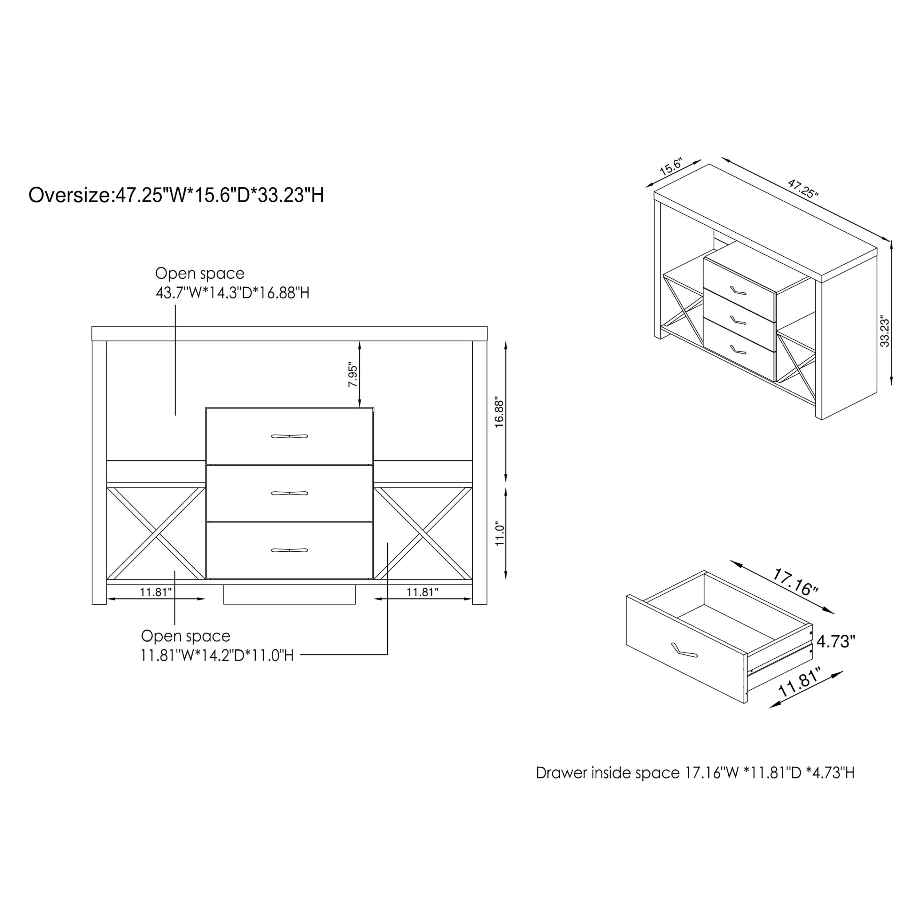 Furniture of America FGI-1771C21 Dining-Kitchen-Storarge - View #11