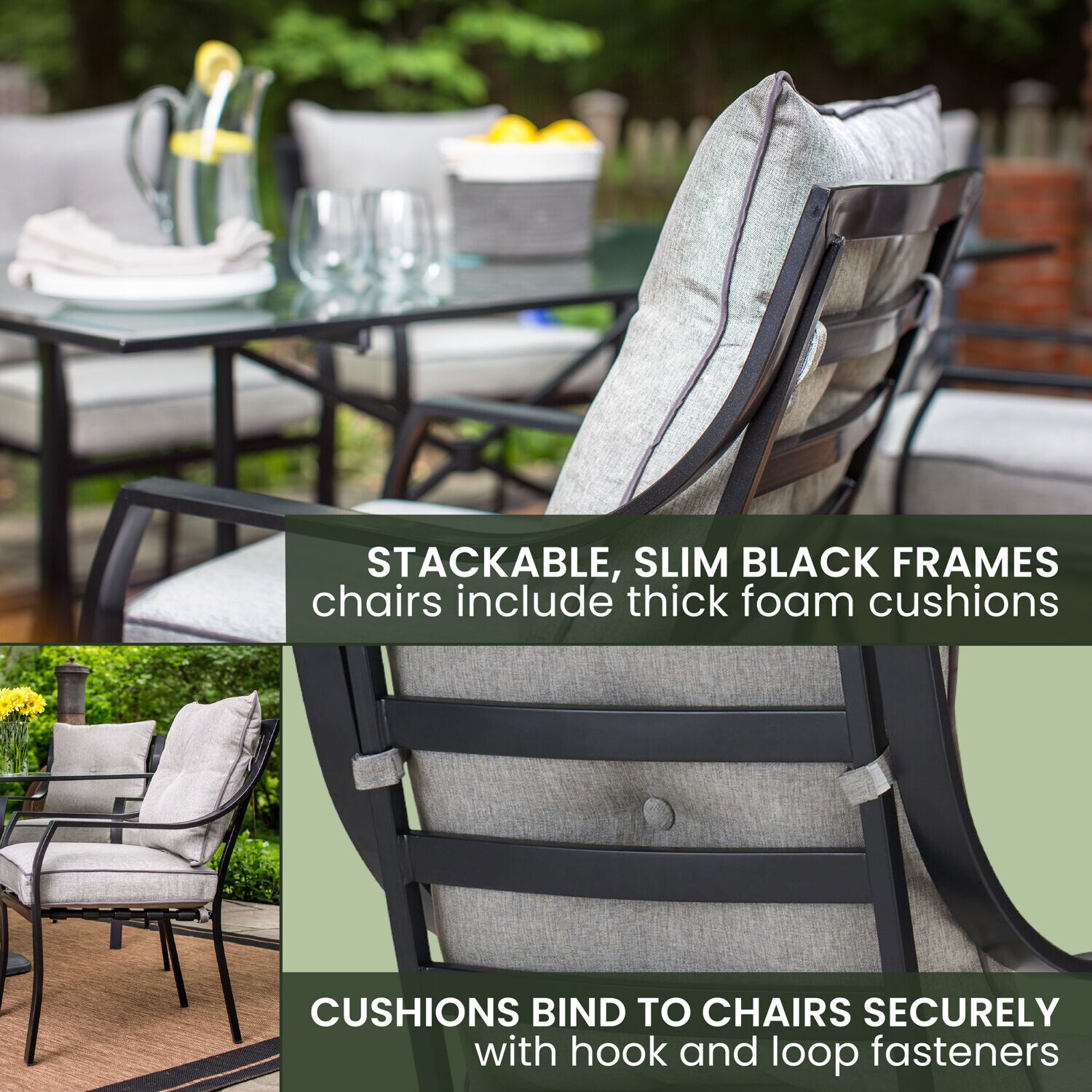 Hanover LAVDN7PC-SU Patio-Dining-Sets - View #6