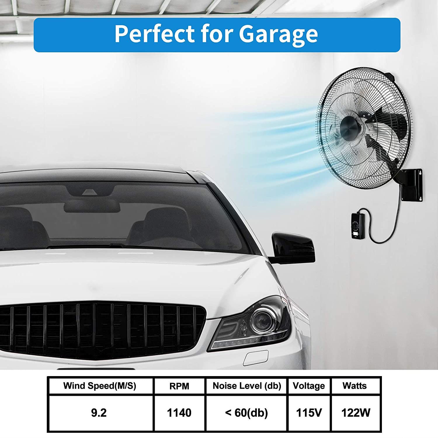 GZMR GZ-DHF42932 Wall-Mounted-Fans - View #4