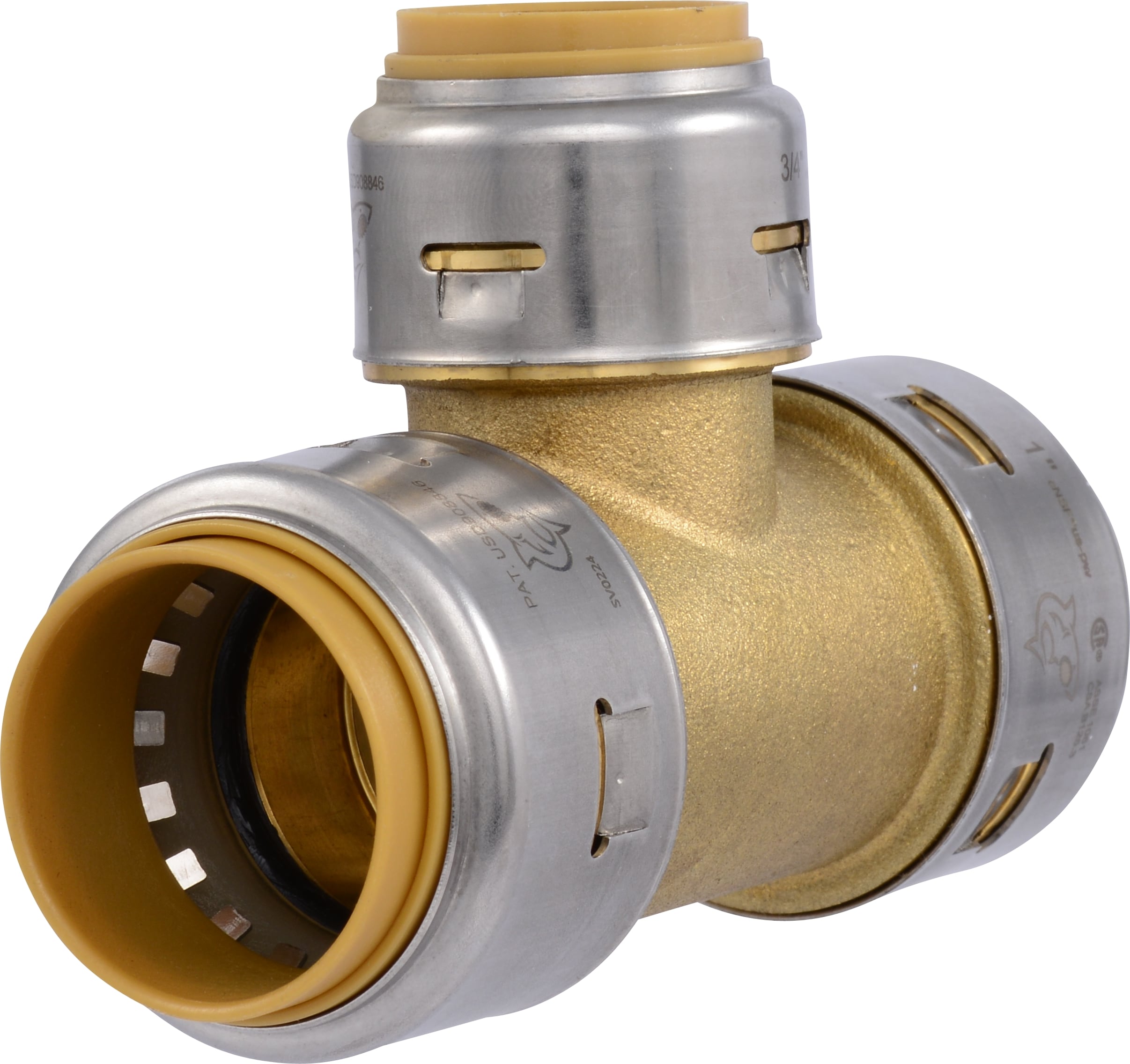SharkBite UR416Z Max 1-in x 1-in x 3/4-in  Push-to-Connect Reducing Tee