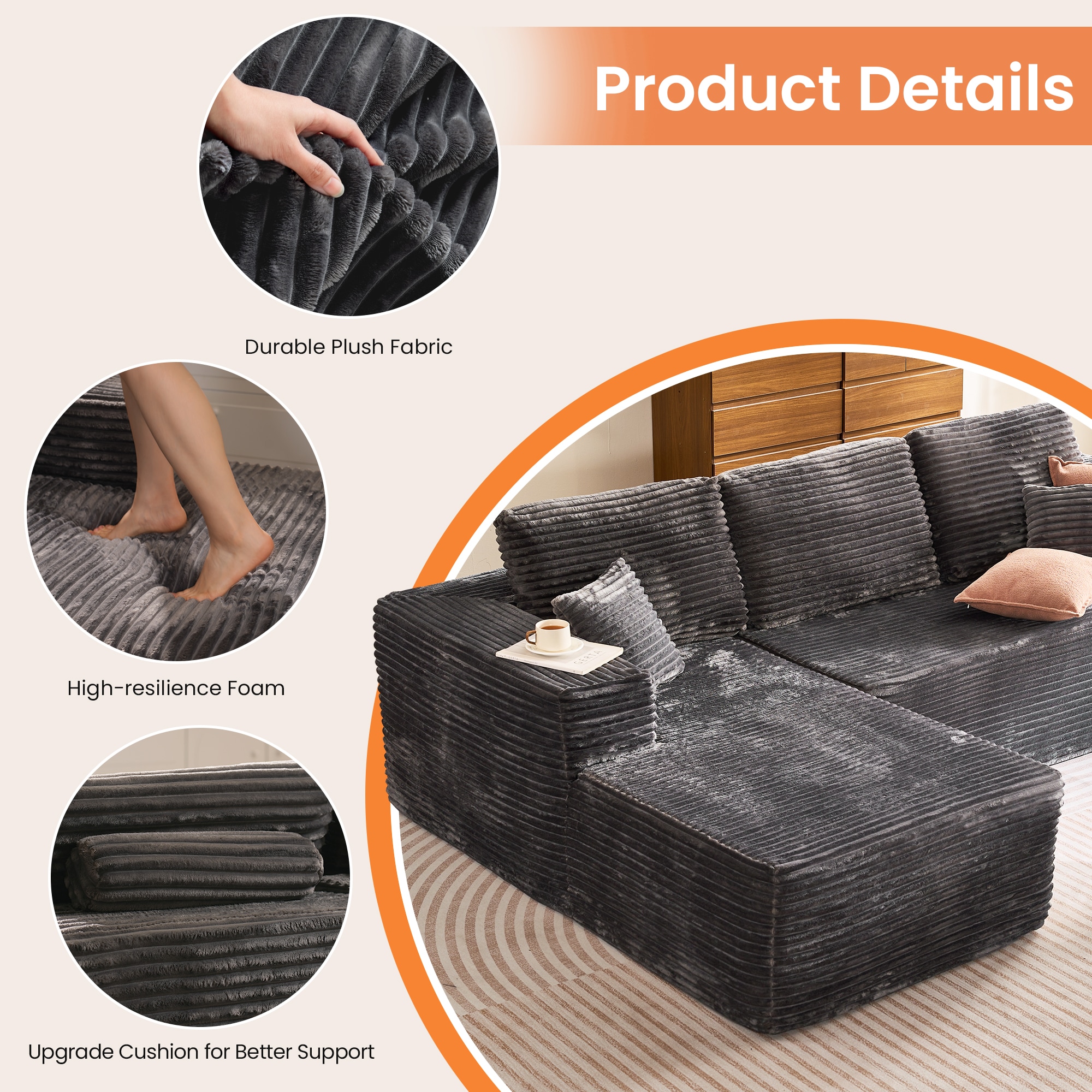 Pouuin SVI-MU910 Sofas-Loveseats - View #3