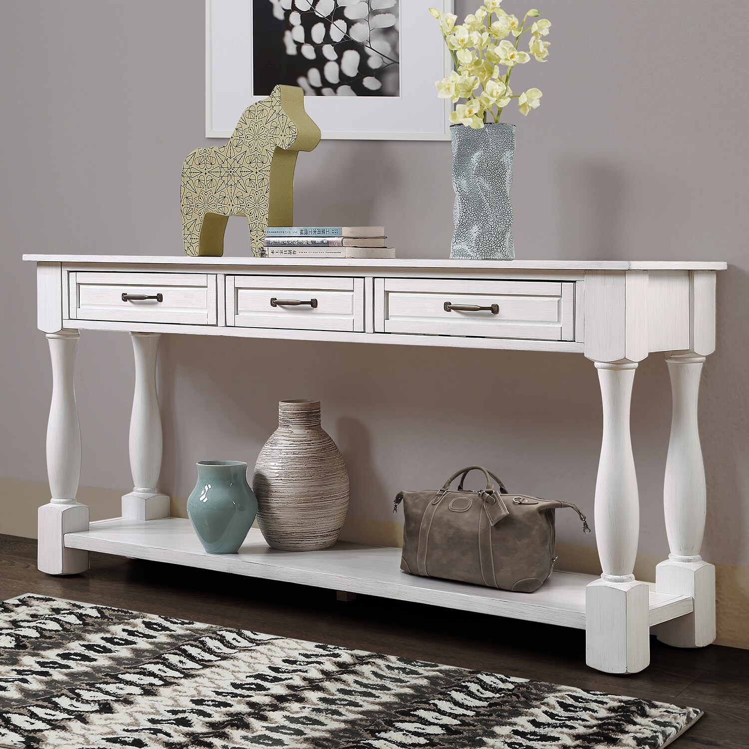 SINOFURN SYA020145GN Console-Sofa-Tables - View #8