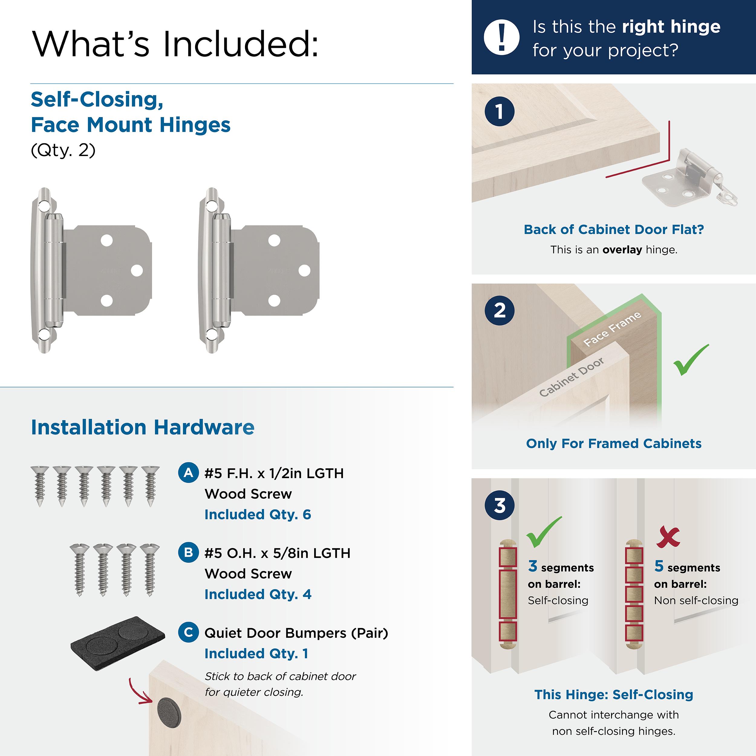Amerock BPR762926 Cabinet-Hinges - View #6