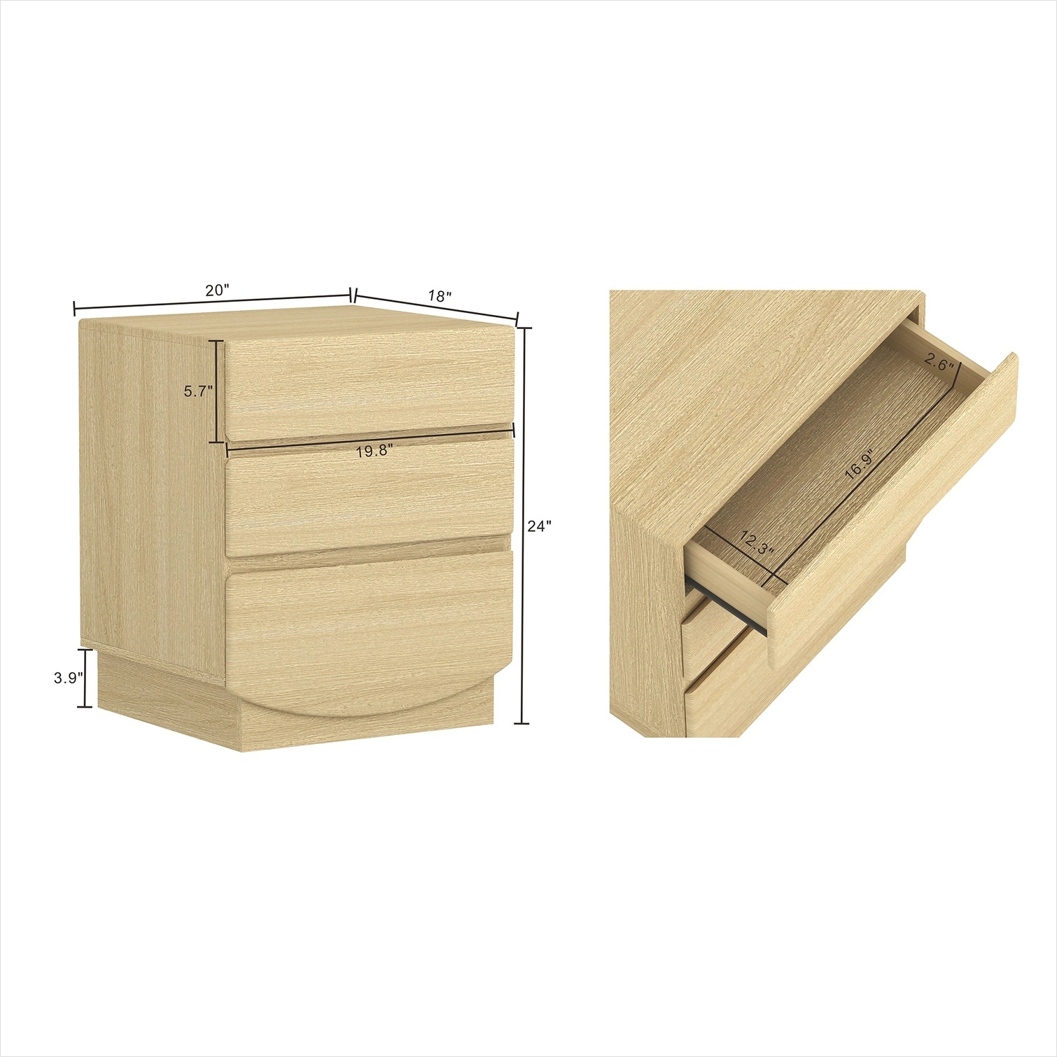 SunJet 9KWICXGK1TDH nightstands - View #7