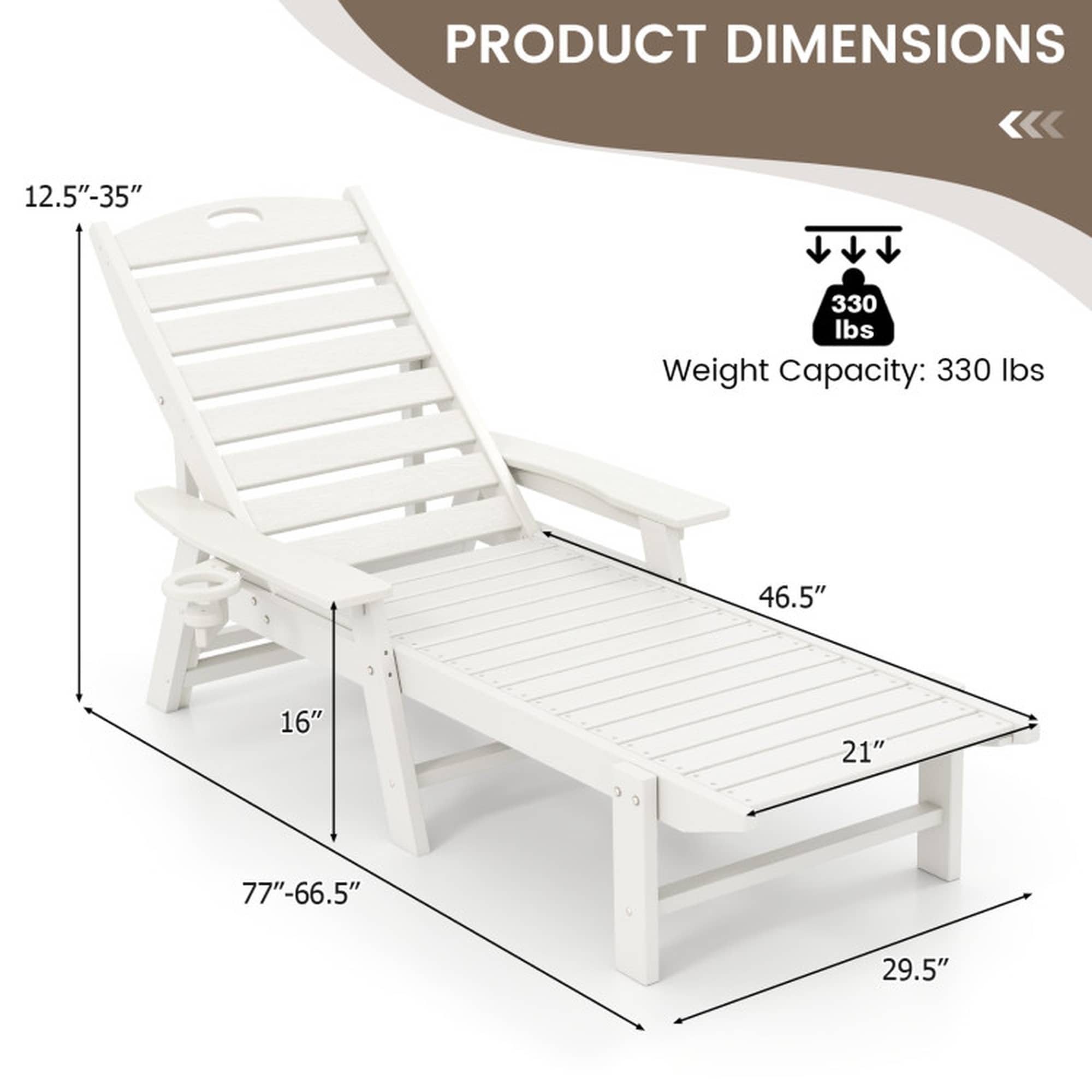 Boyel Living BL-HYA1981WH Patio-Chairs - View #3