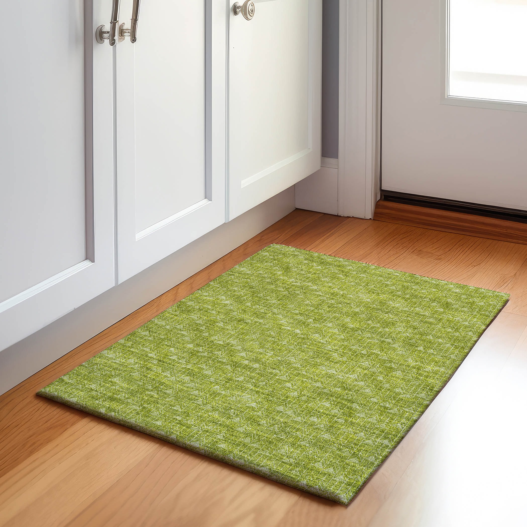 Addison Rugs AMF542TP20X30 Mayfield AMF542TP 2 x 3 (ft) Loomed Polyester Taupe Rectangular Indoor Geometric Machine washable Area rug