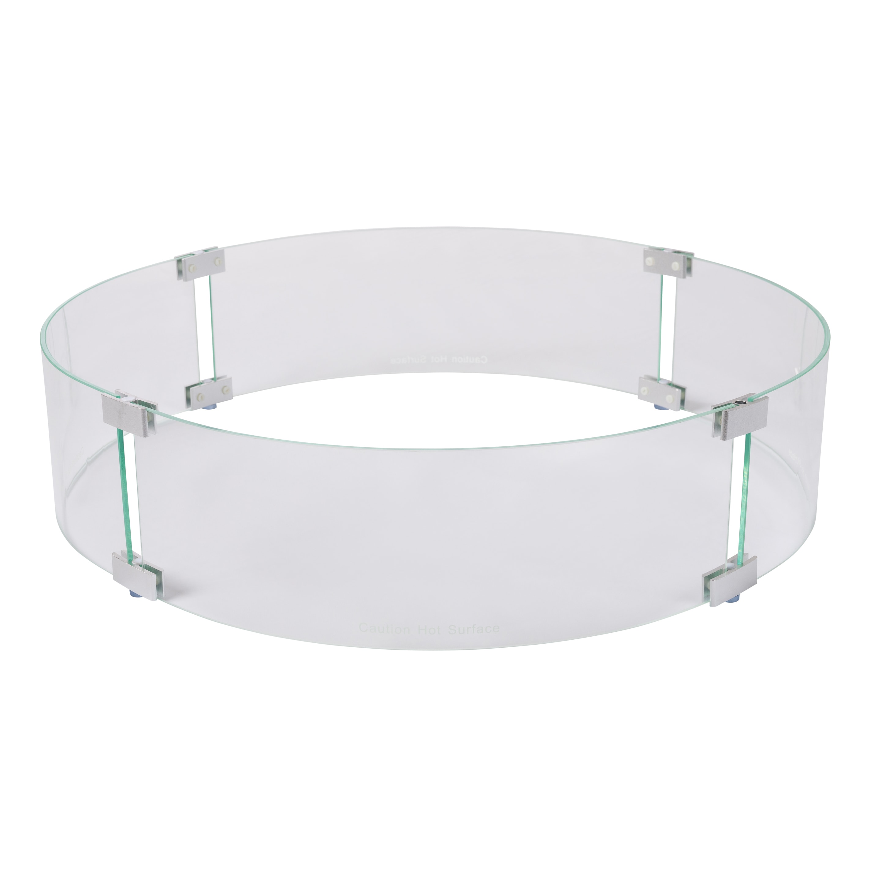Fire Sense 63246 26-in Glass Glass Fire Pit Wind guard