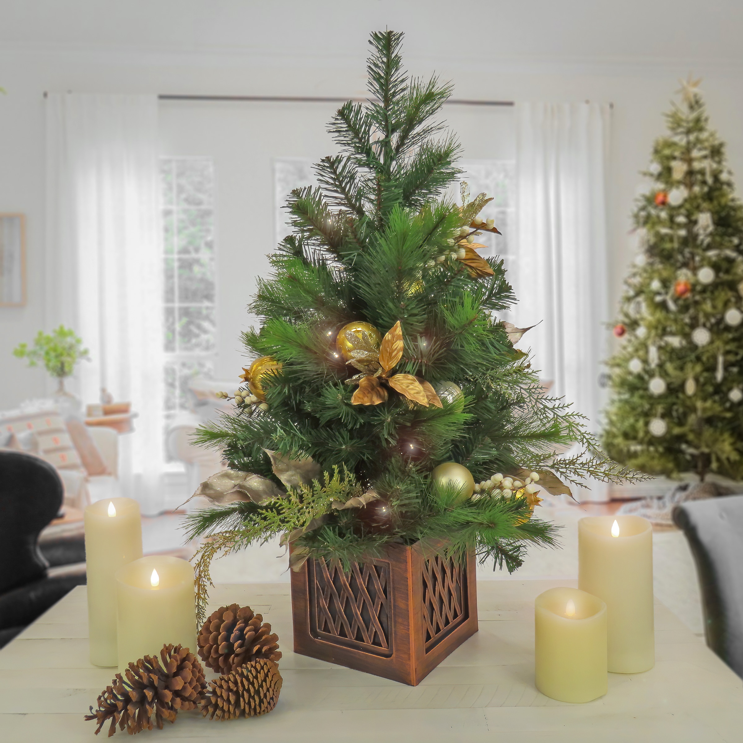National Tree Company DC13-330L-36-B Artificial-Christmas-Trees - View #2