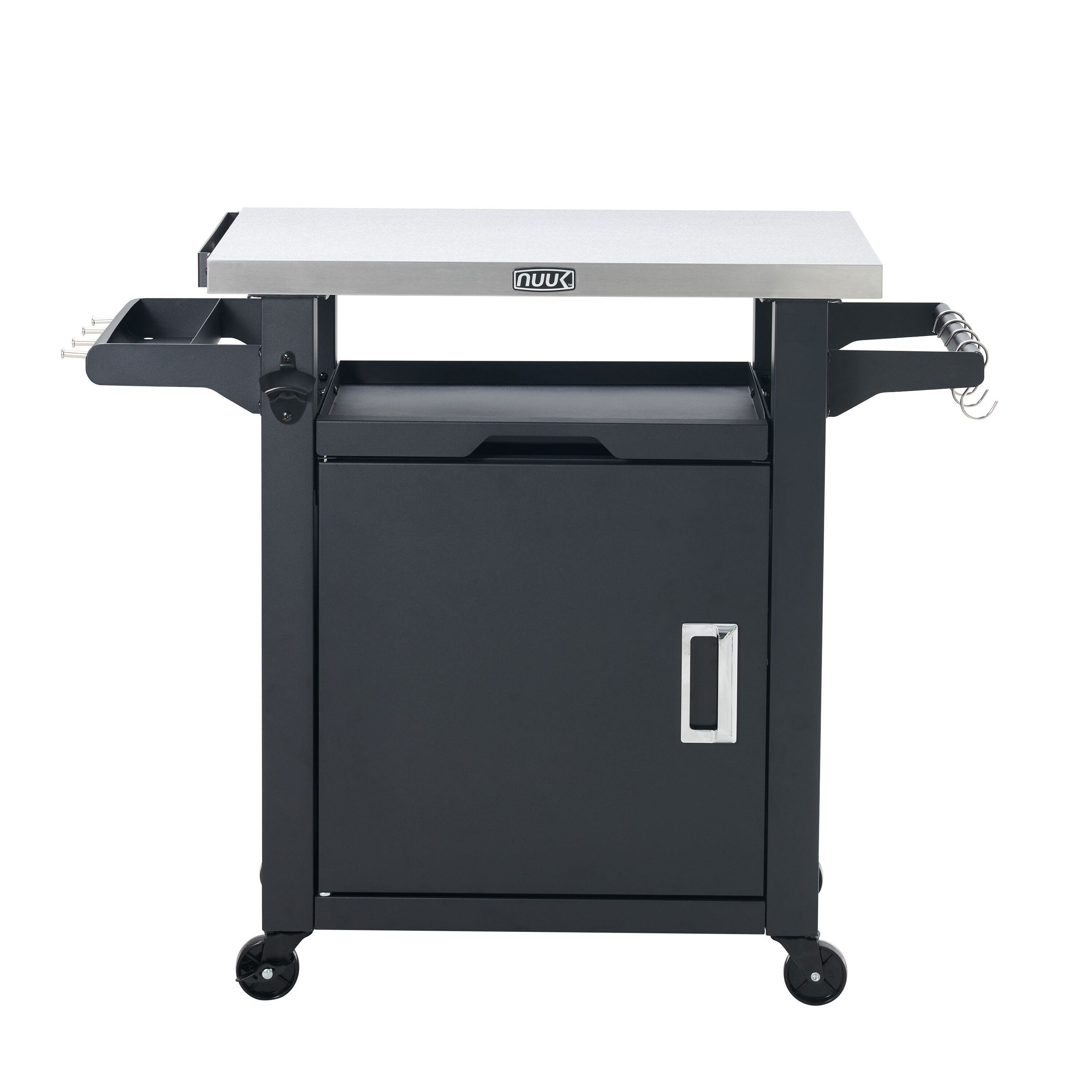 NUUK MC710 Black, Powder Coating Steel Grill cart