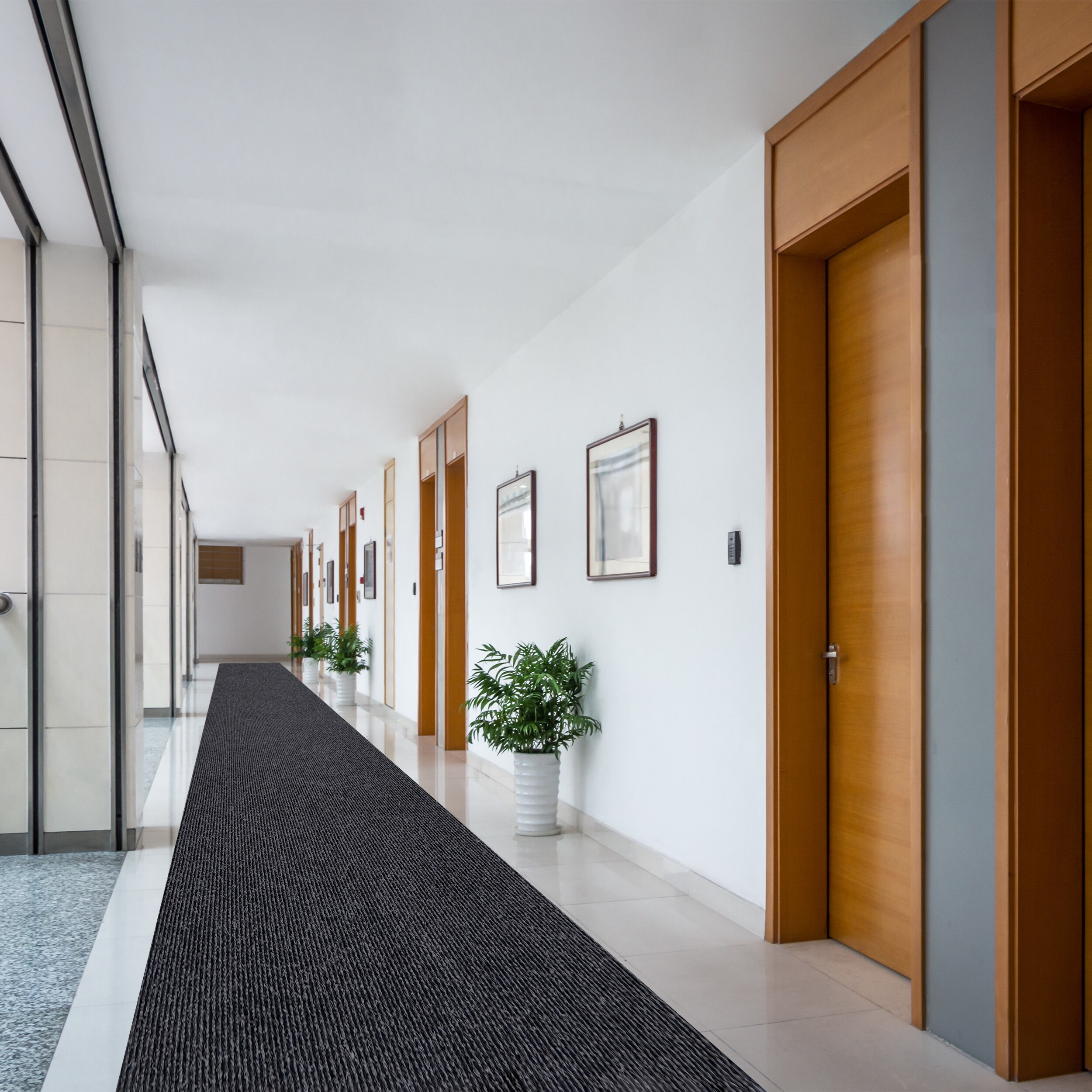 Playa Rug PLY-BLK-31X10 rugs - View #3