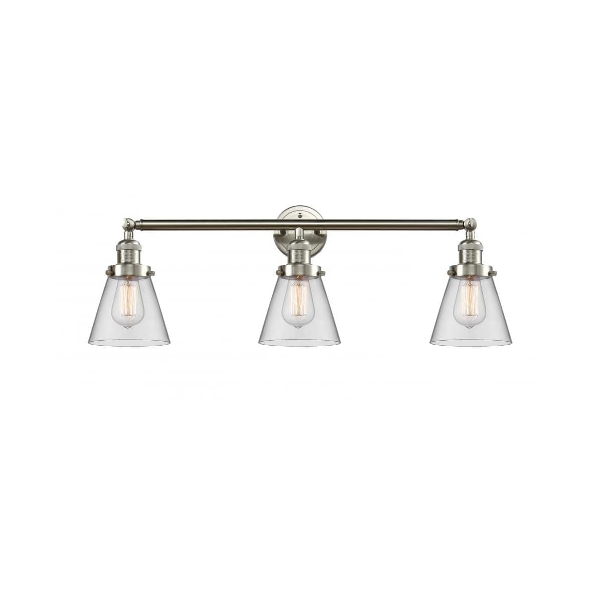 Innovations Lighting -  205-SN-G62 Franklin Restoration Small Cone Bathroom Vanity Light