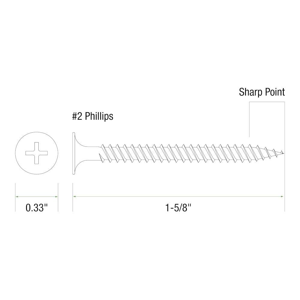 Grip-Rite 158DWS1 Drywall-Screws - View #4