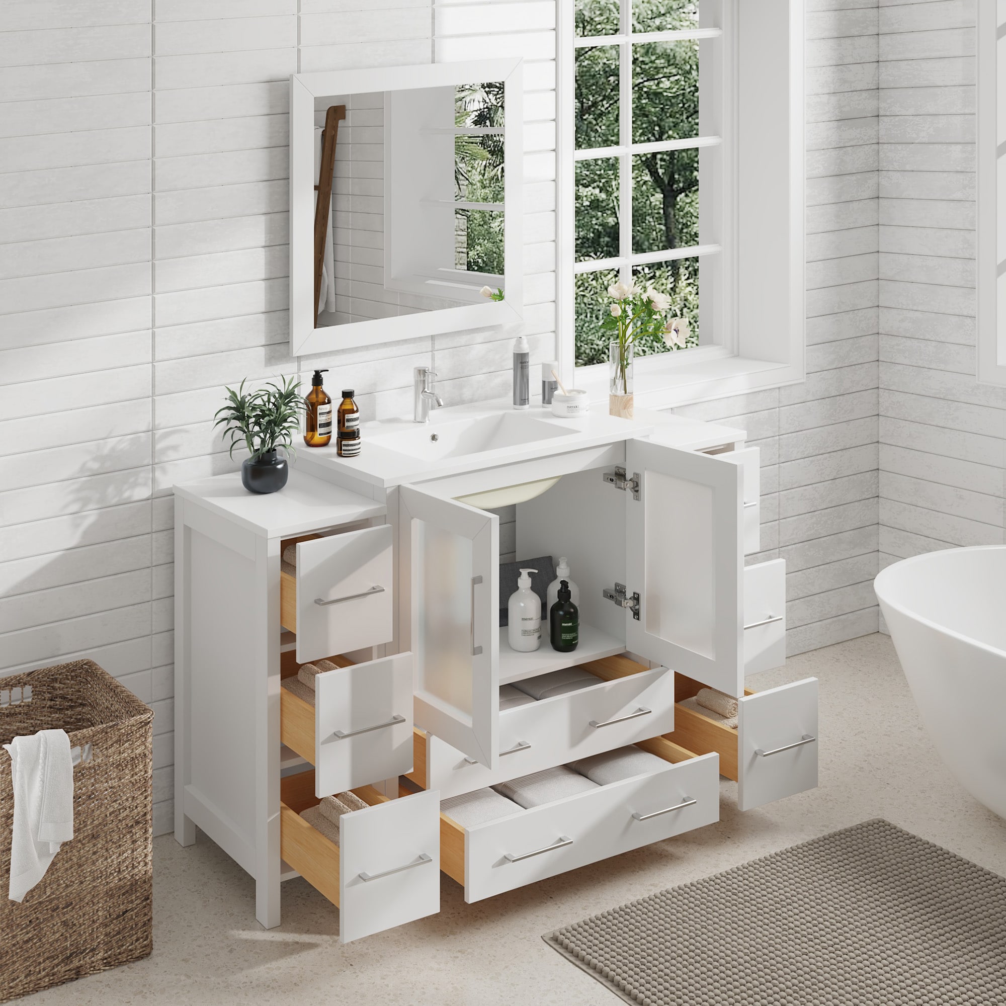 Vanity Art VA3030-54W Bath-Vanity-Combo - View #3