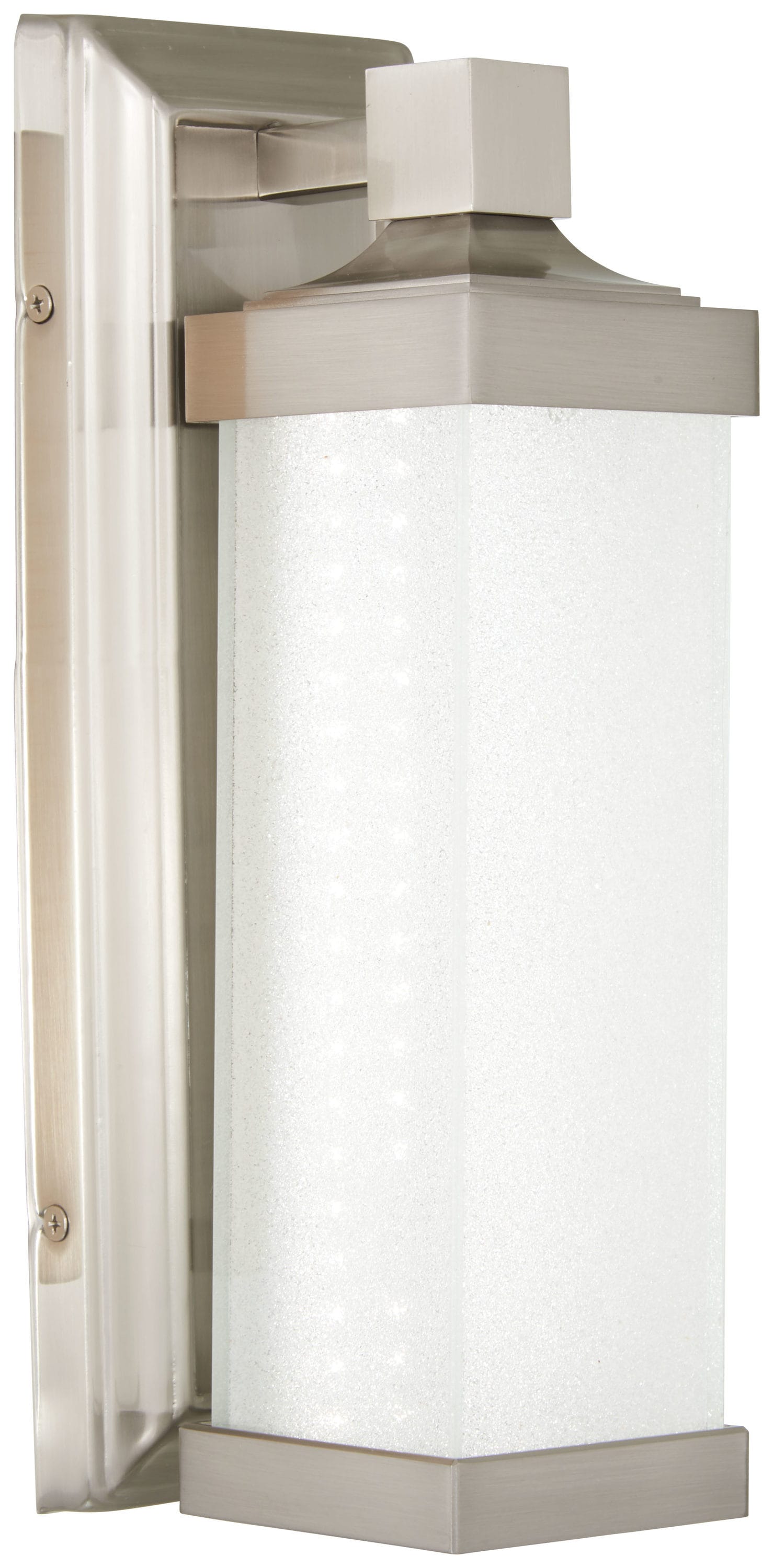 Minka Lavery 5501-84-L 4.75-in W 1 -Light Brushed Nickel Integrated LED Wall Sconce