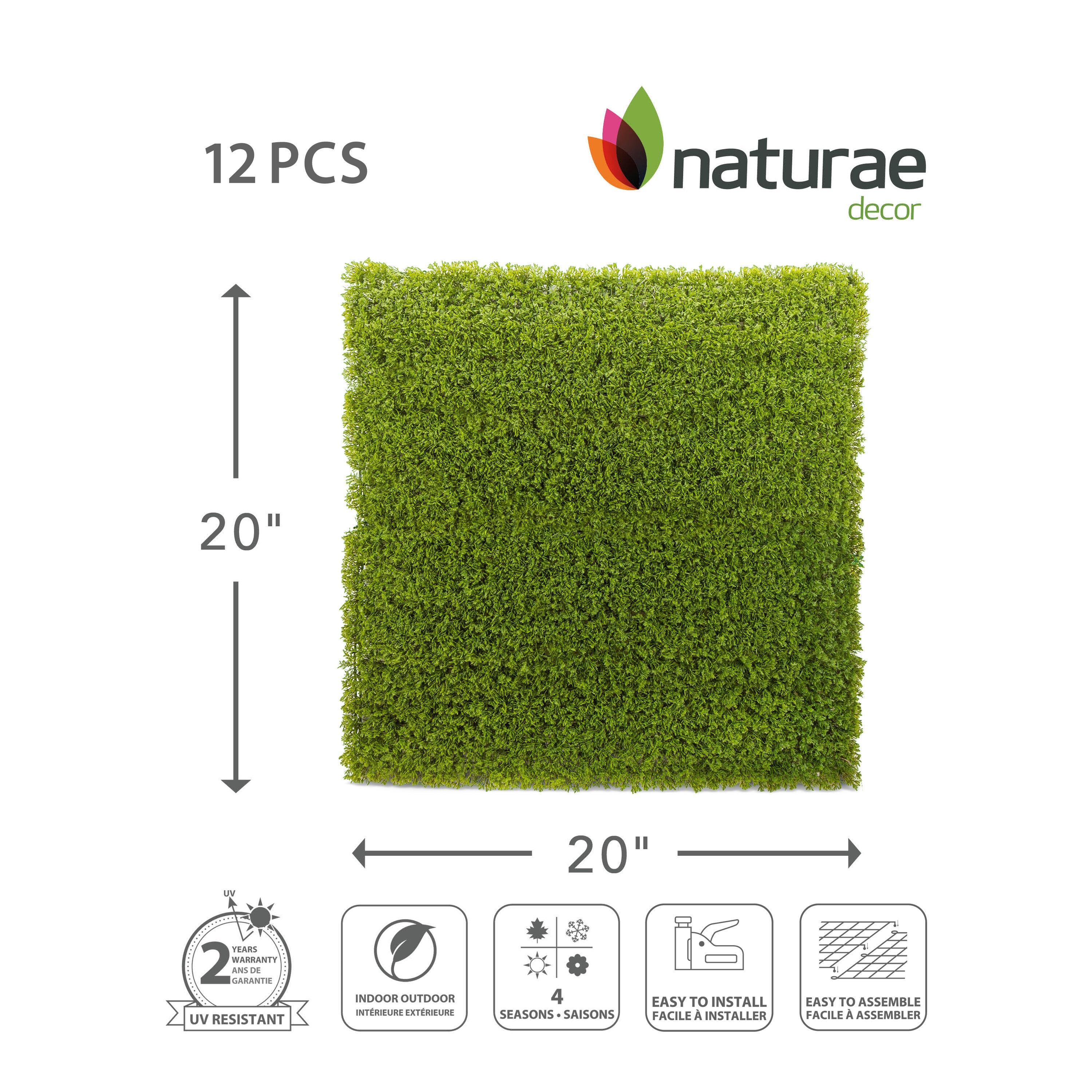 naturae decor MTR2020-2095-12PK Garden-Trellis - View #3